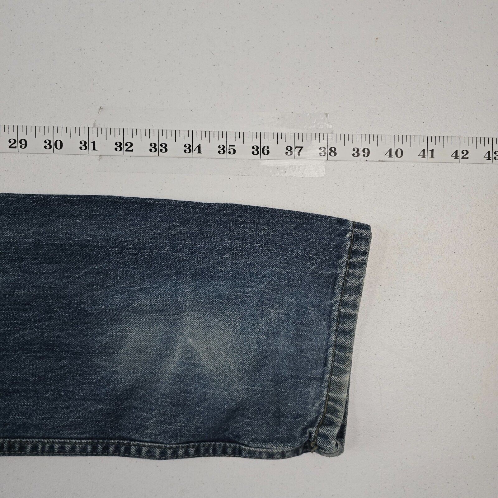 Levi’s 513 slim straight jeans boys 18 reg 29×29 blue denim 4929