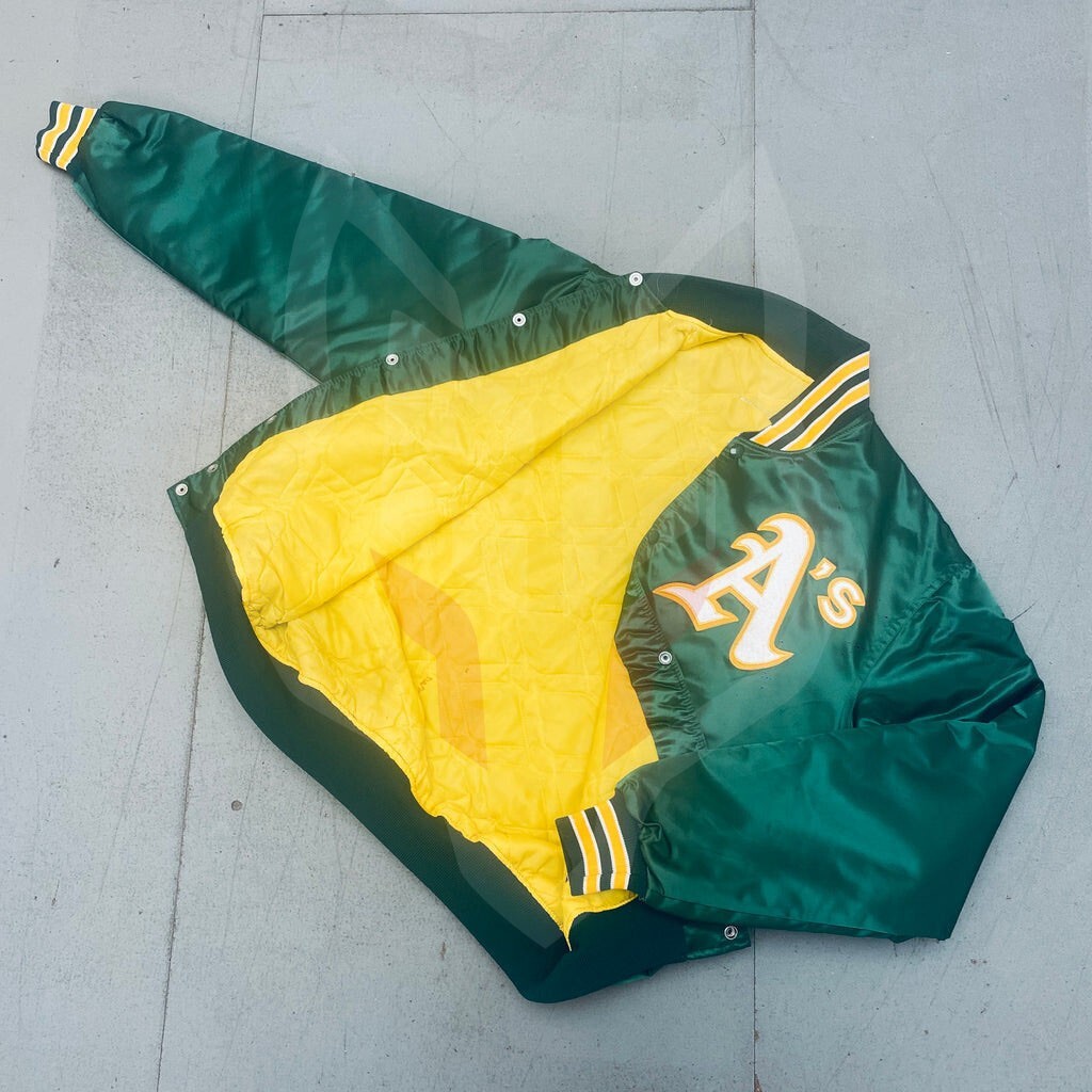 Oakland Athletics Jacket MLB Vintage Athletics Jacket Bomber Baseball Jacket