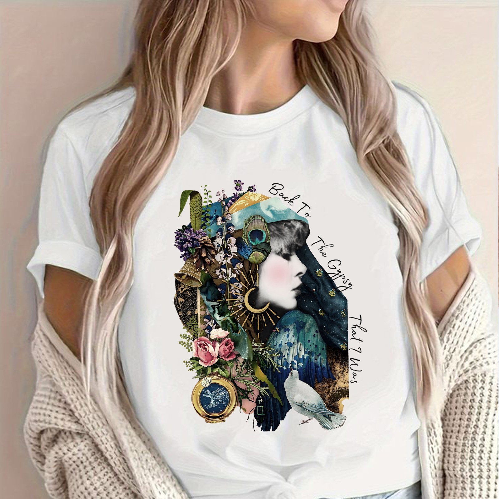 Vintage Stevie Nicks Gypsy Tee, Back to The Gypsy That I Was, Stevie Nicks Fans