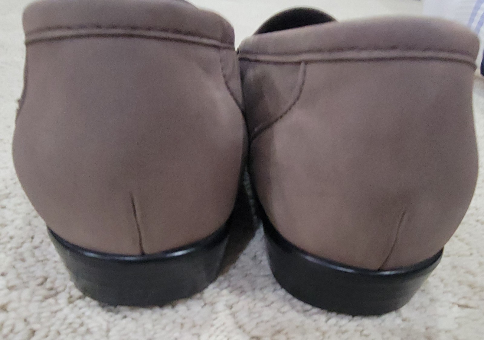 SAS Tripad Slip-on Taupe Suede Driving Moccasins SZ 9.5M