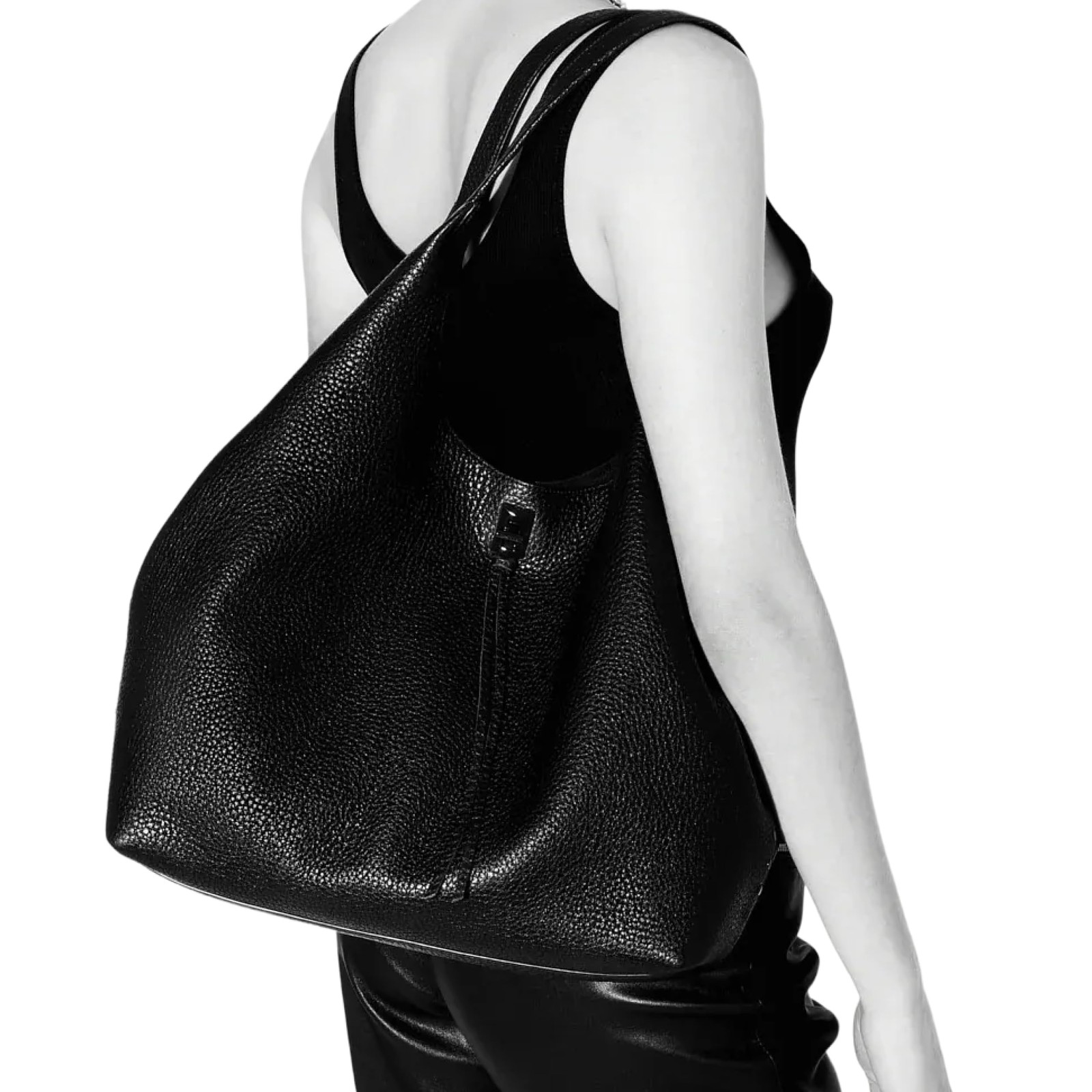 Shoulder Bag Leather Carryall Women’s Stone