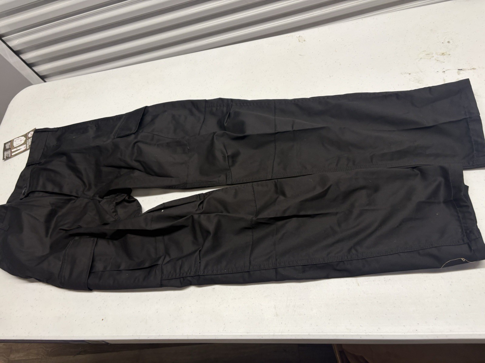 Rothco BDU Pants Mens Small Regular Black Tactical Cargo Military NWT