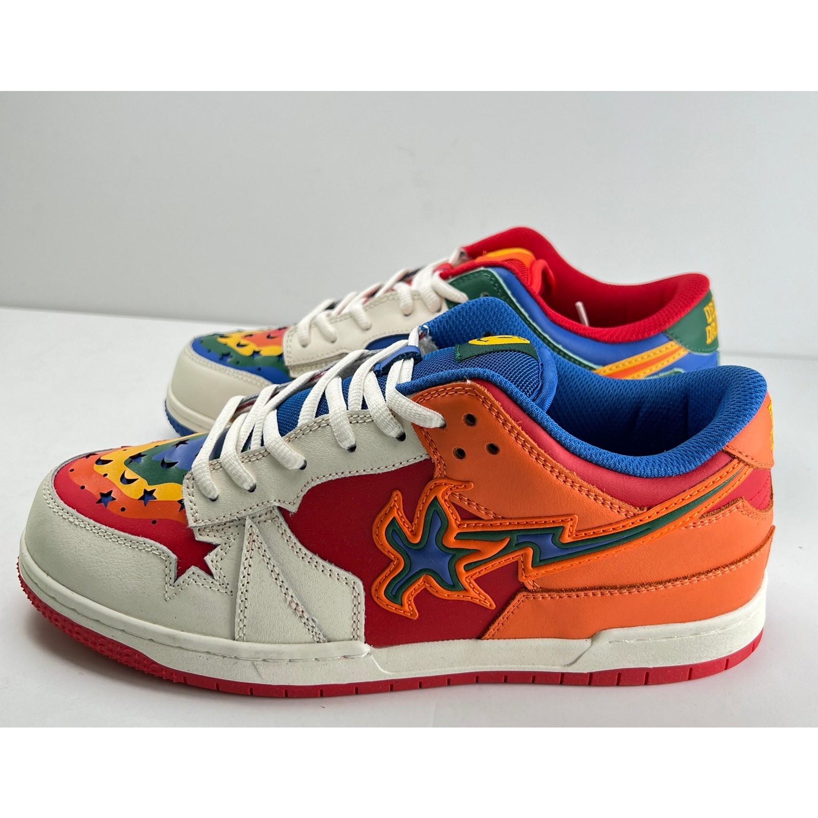 Death Dreams Men’s Dunk Low Sneakers Shooting Stars Size 10 NIB #014S