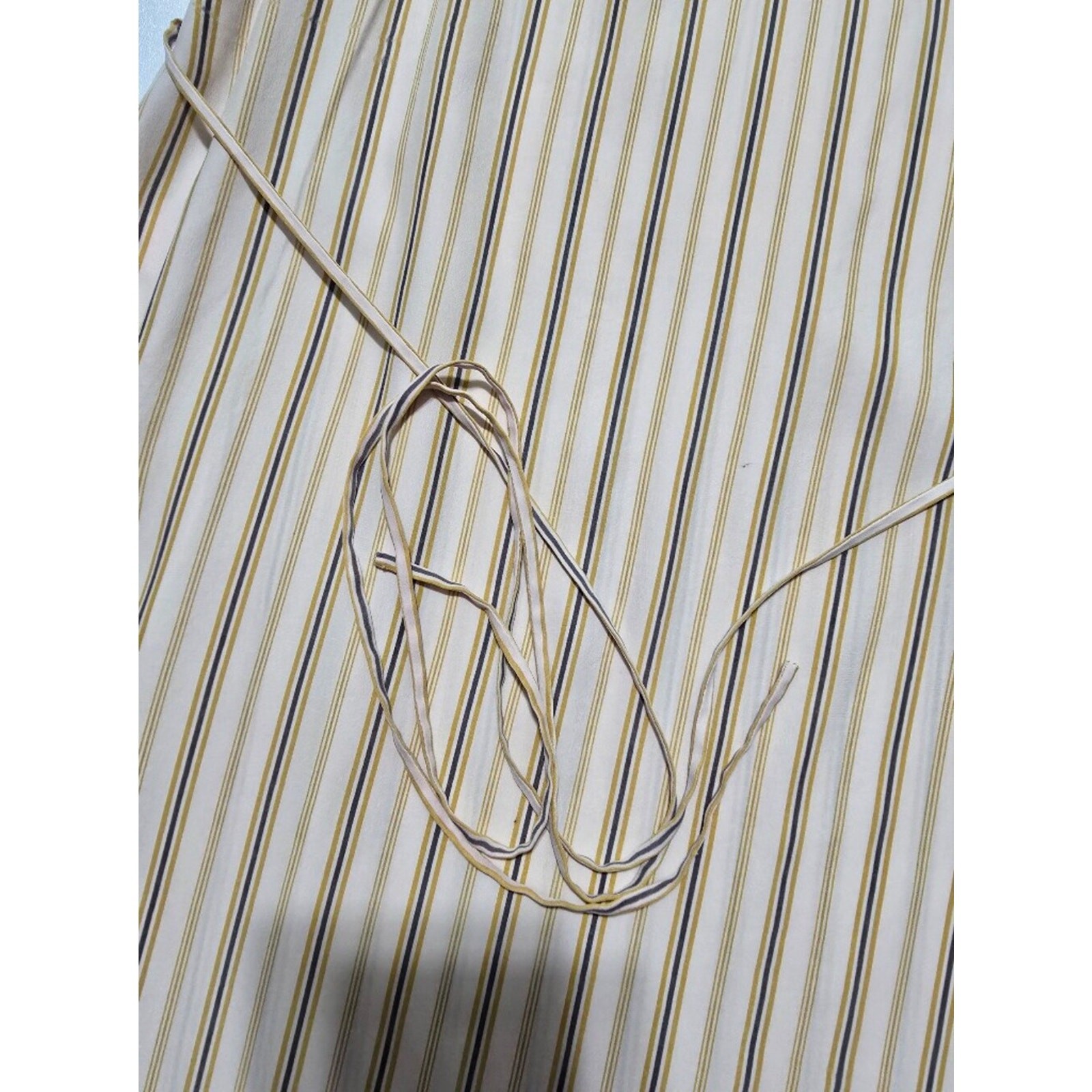 rag & bone Striped Ilona Dress Silk Sleeveless V-neckline Size XS