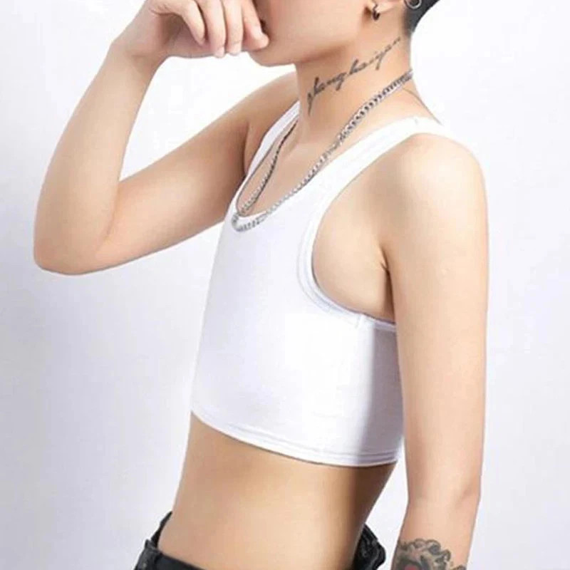 XS 5XL Plus Size Ftm Trans Binder Chest Binders Transboy Tomboy Pull Over.