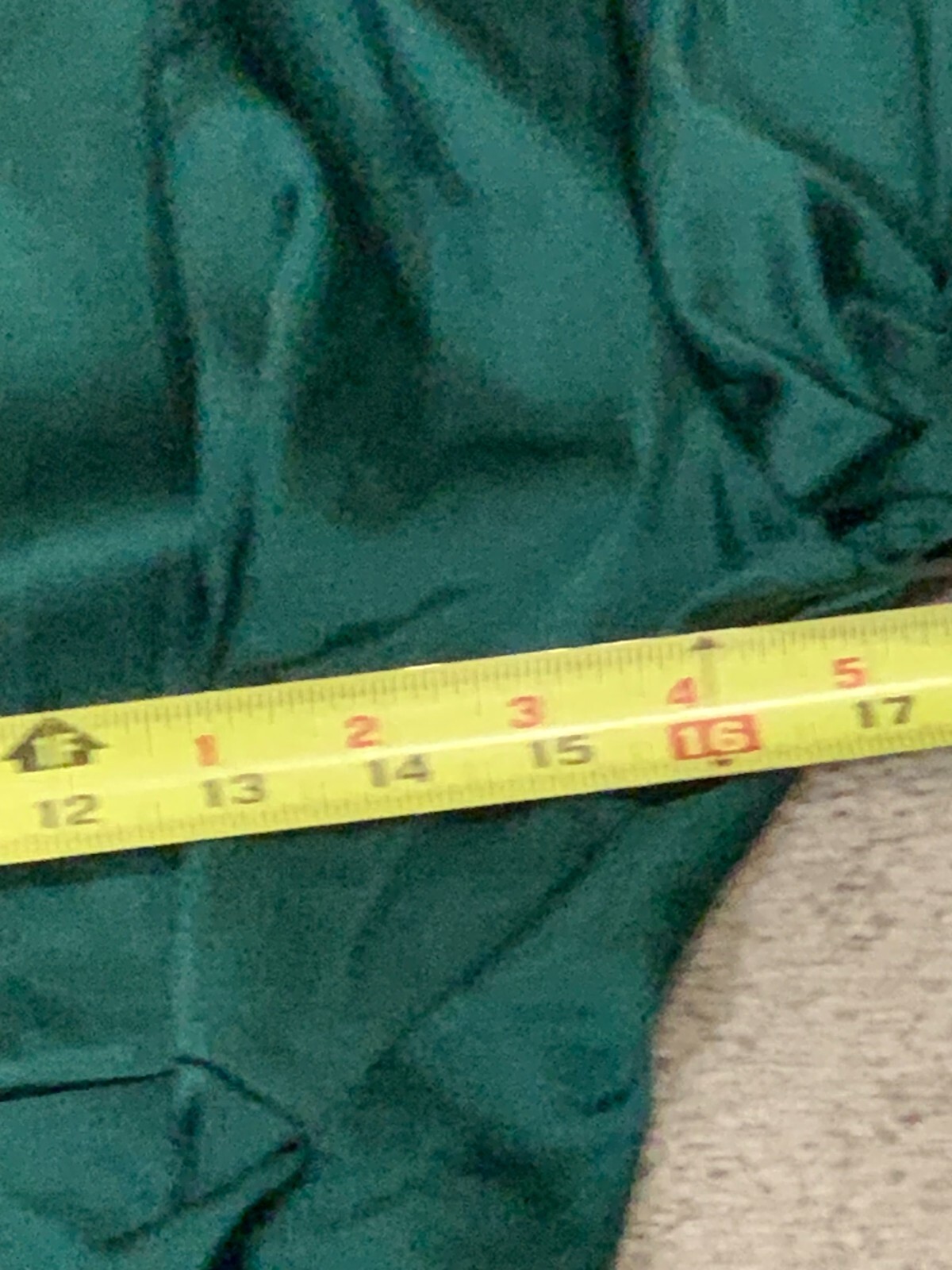 Lyaner Wrap Dress Women Size Medium Emerald Green Silky Tie Front Balloon Sleeve