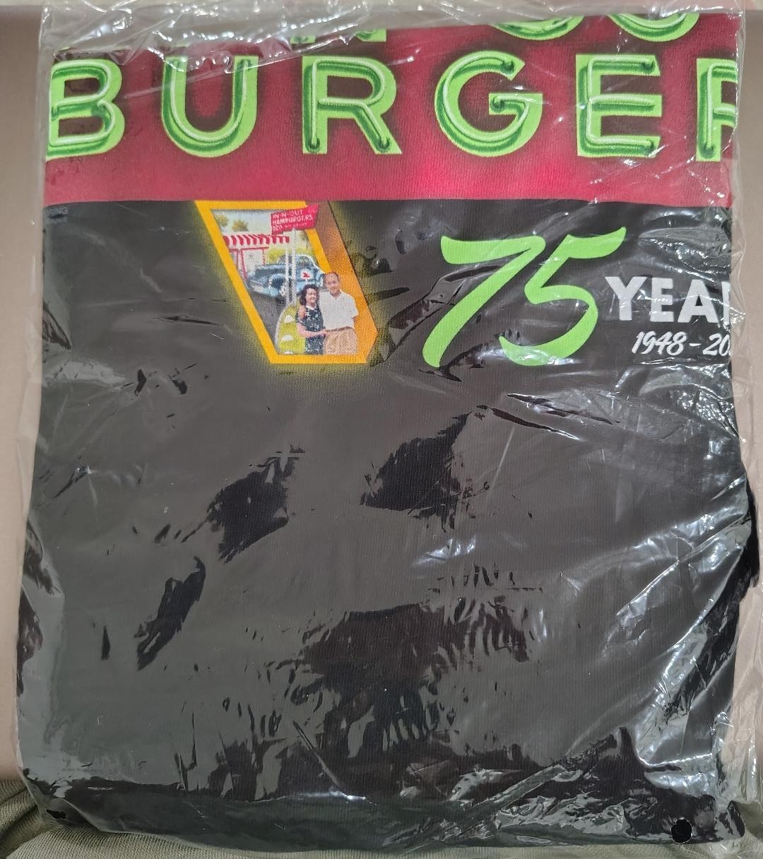 IN-N-OUT 75th Anniversary XL t-shirt (brand new-unopened)
