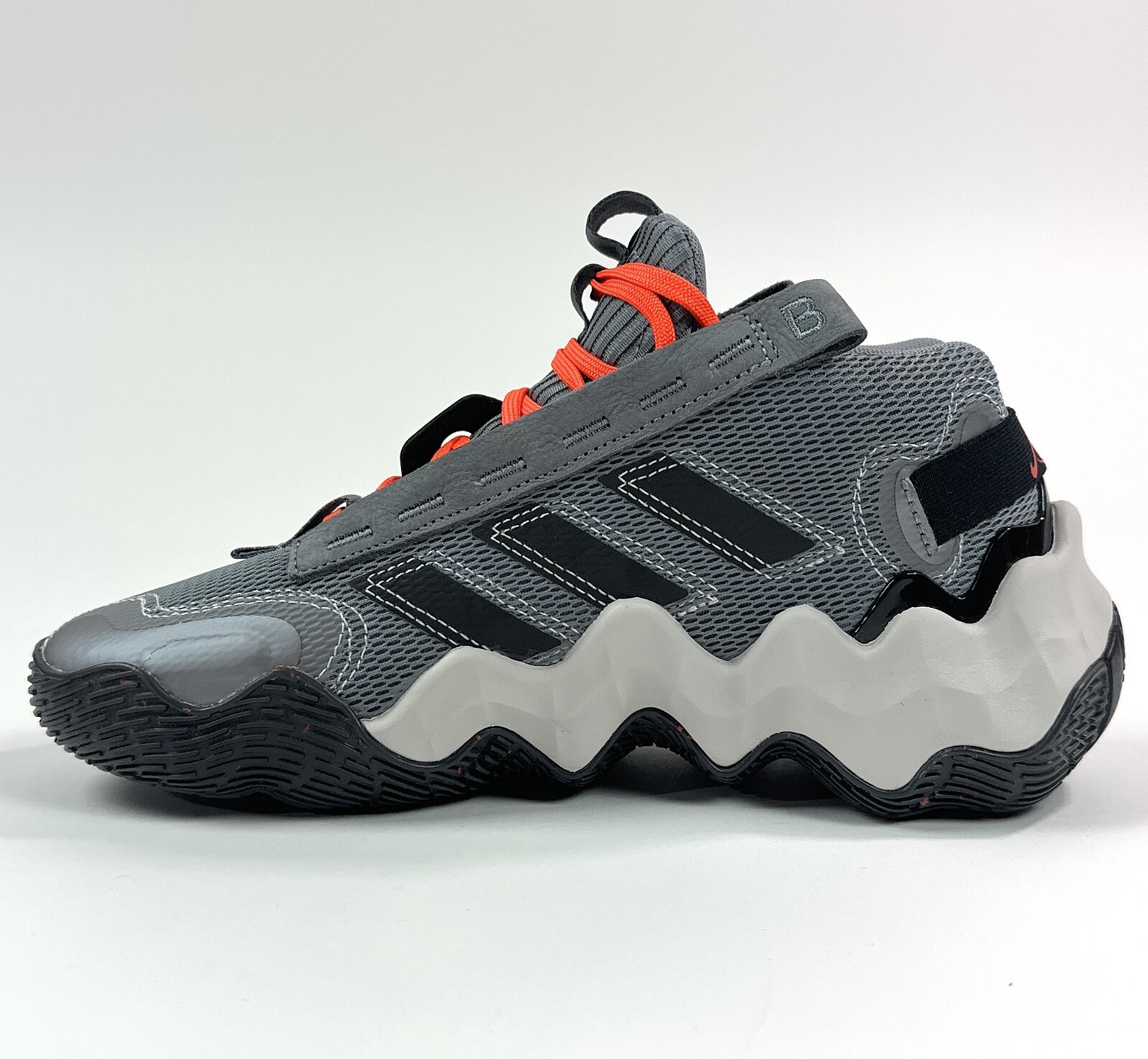 Adidas Exhibit B Parker PE Gray Womens Size 8.5 Shoes Sneakers Athletic GZ2351