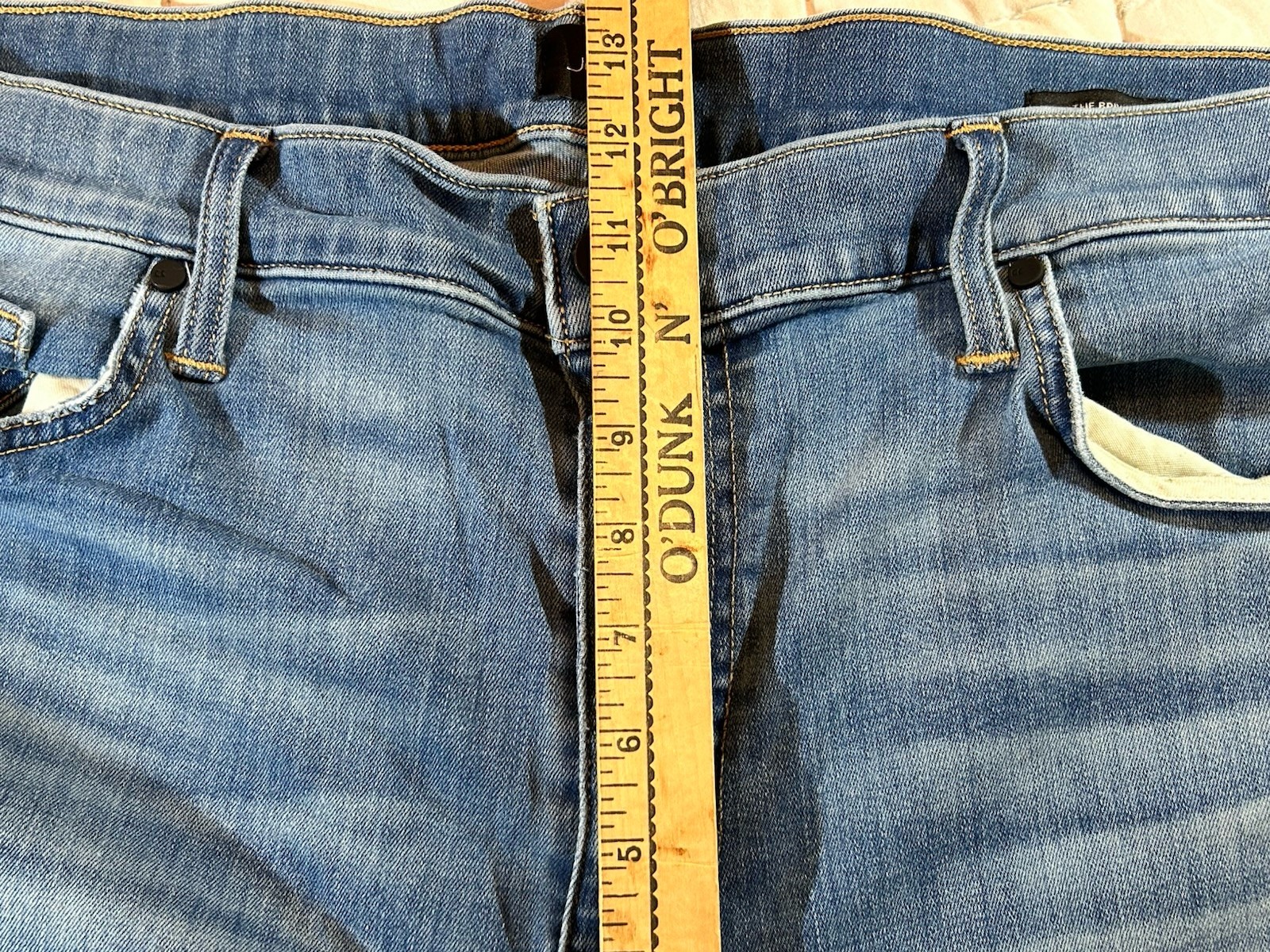 JOE’S Mens 42×30 The Brixton Straight + Narrow Stretch 5-Pocket Distressed Jeans
