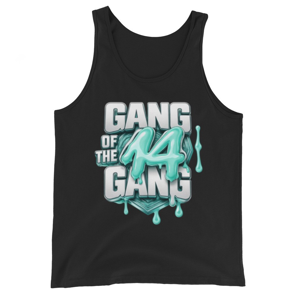 Gang Of The Gang Men’s Graphic Tank Top – Streetwear Summer Sleeveless Shirt