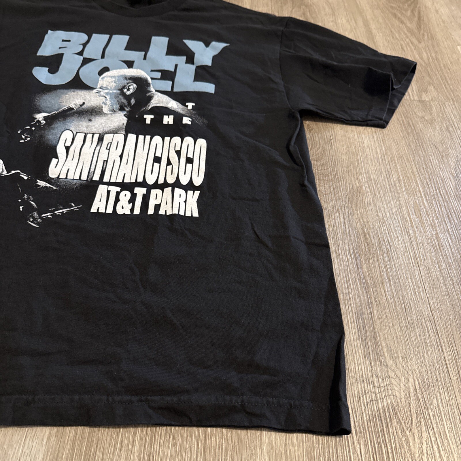 Billy Joel T Shirt San Francisco Giants AT&T Park 2015 Black Size XL