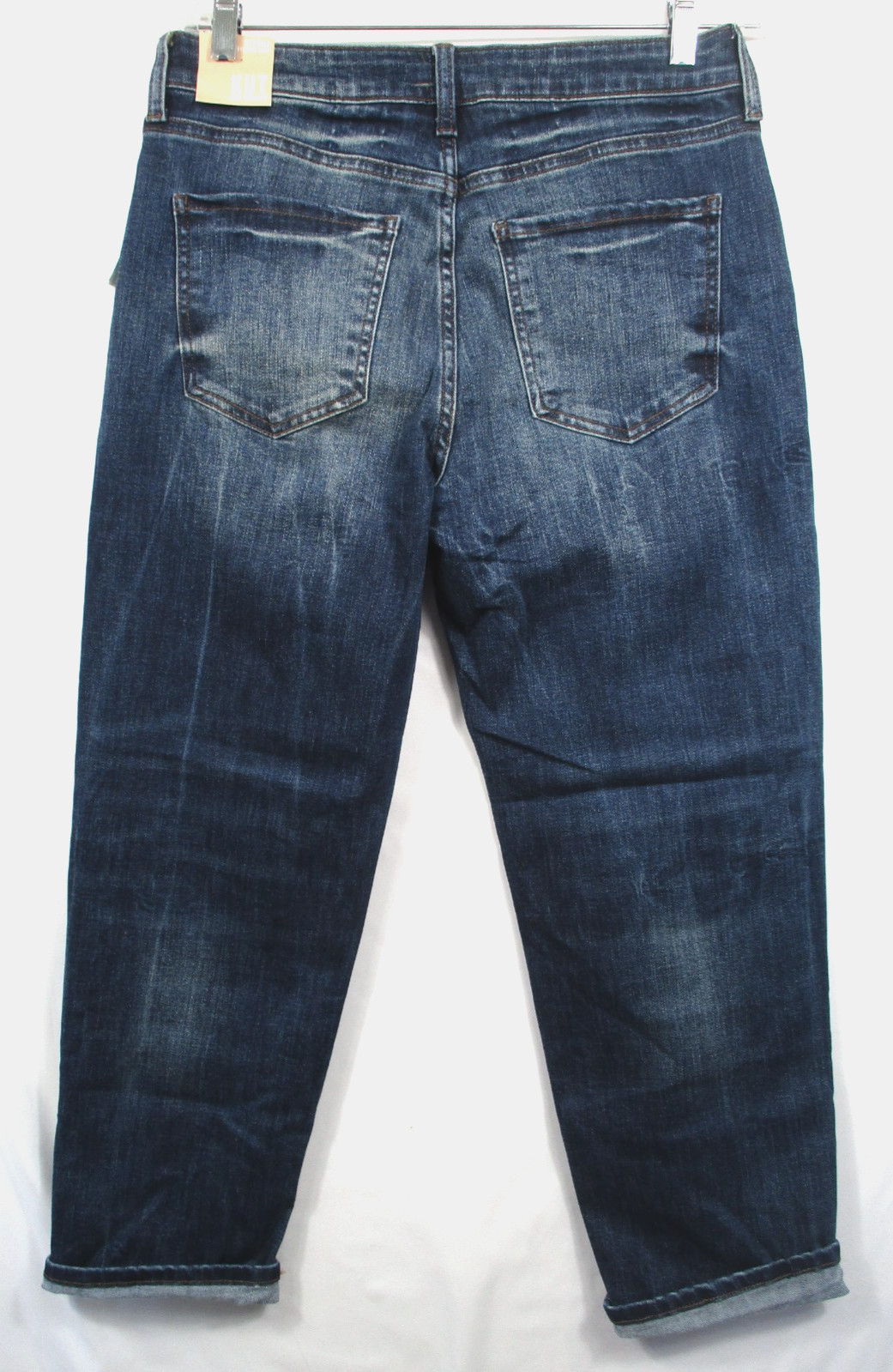 -NWT KUT From The Kloth Sienna Baggy Boyfriend Crop Women’s Jeans Indigo Sz 6