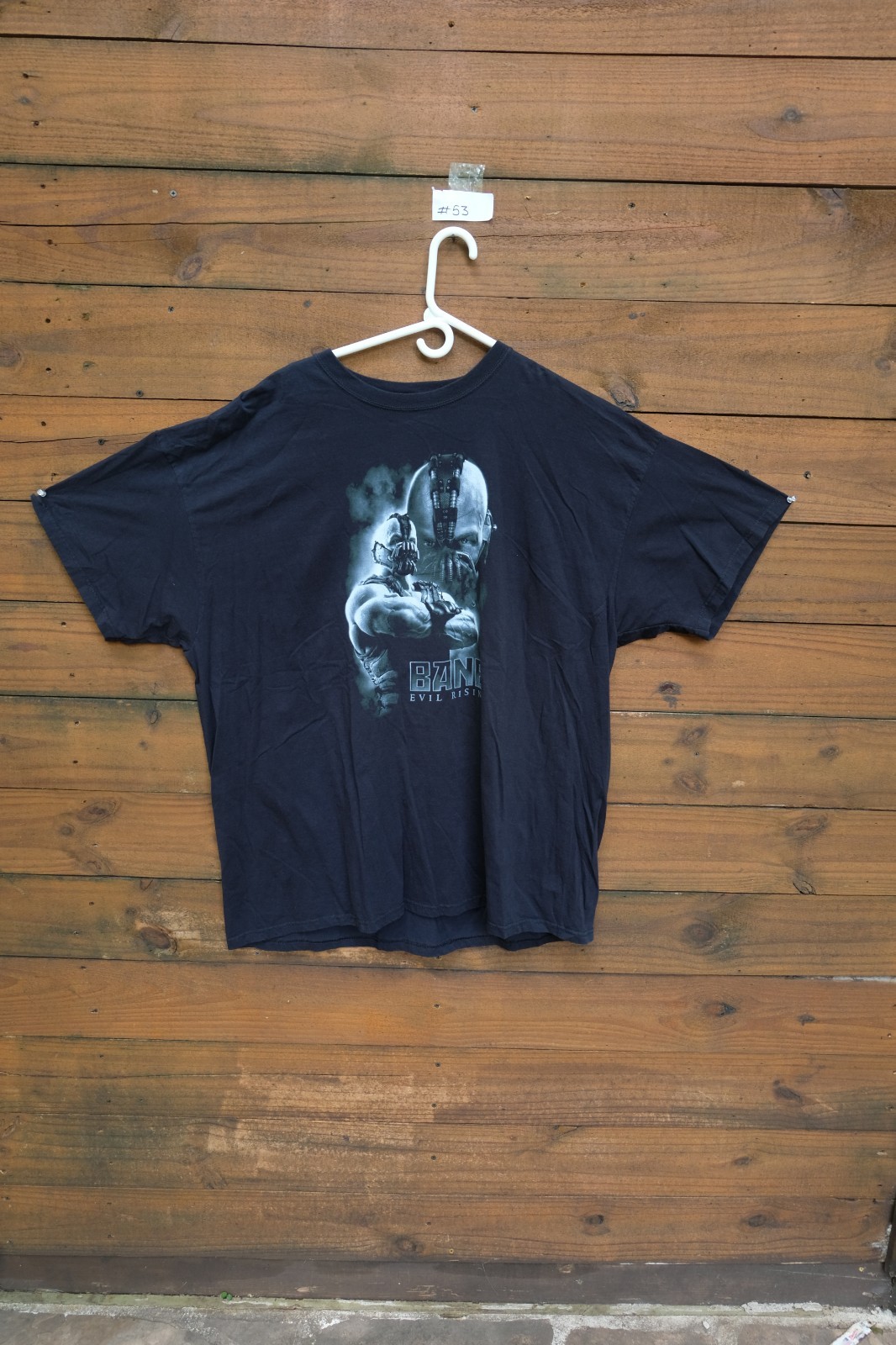 Vintage Dark Knight Rises Bane Evil Rising Licensed & Dated 2012 DC 4XL #53:39