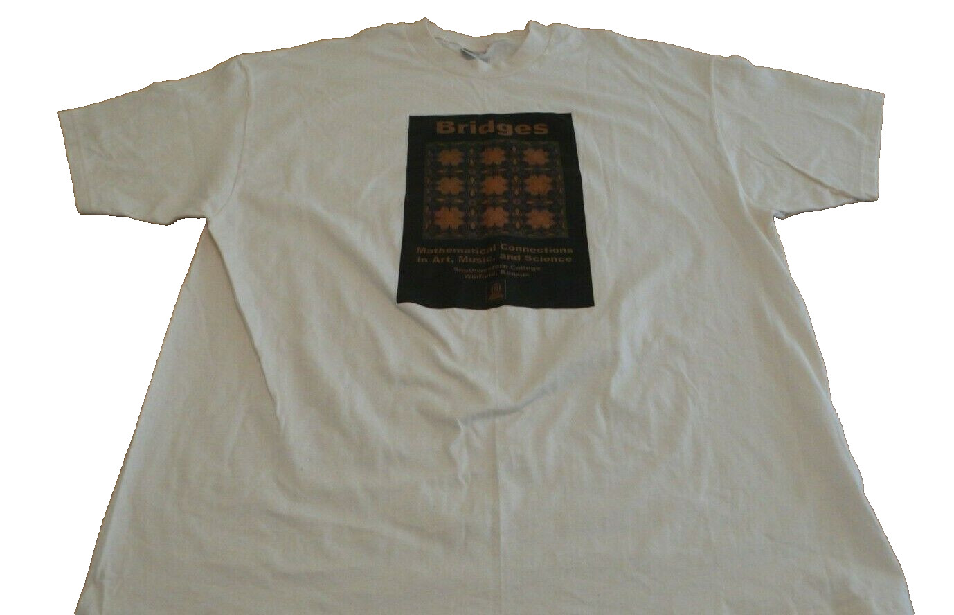 Southwestern College Winfield Kansas XXL Beige T-shirt