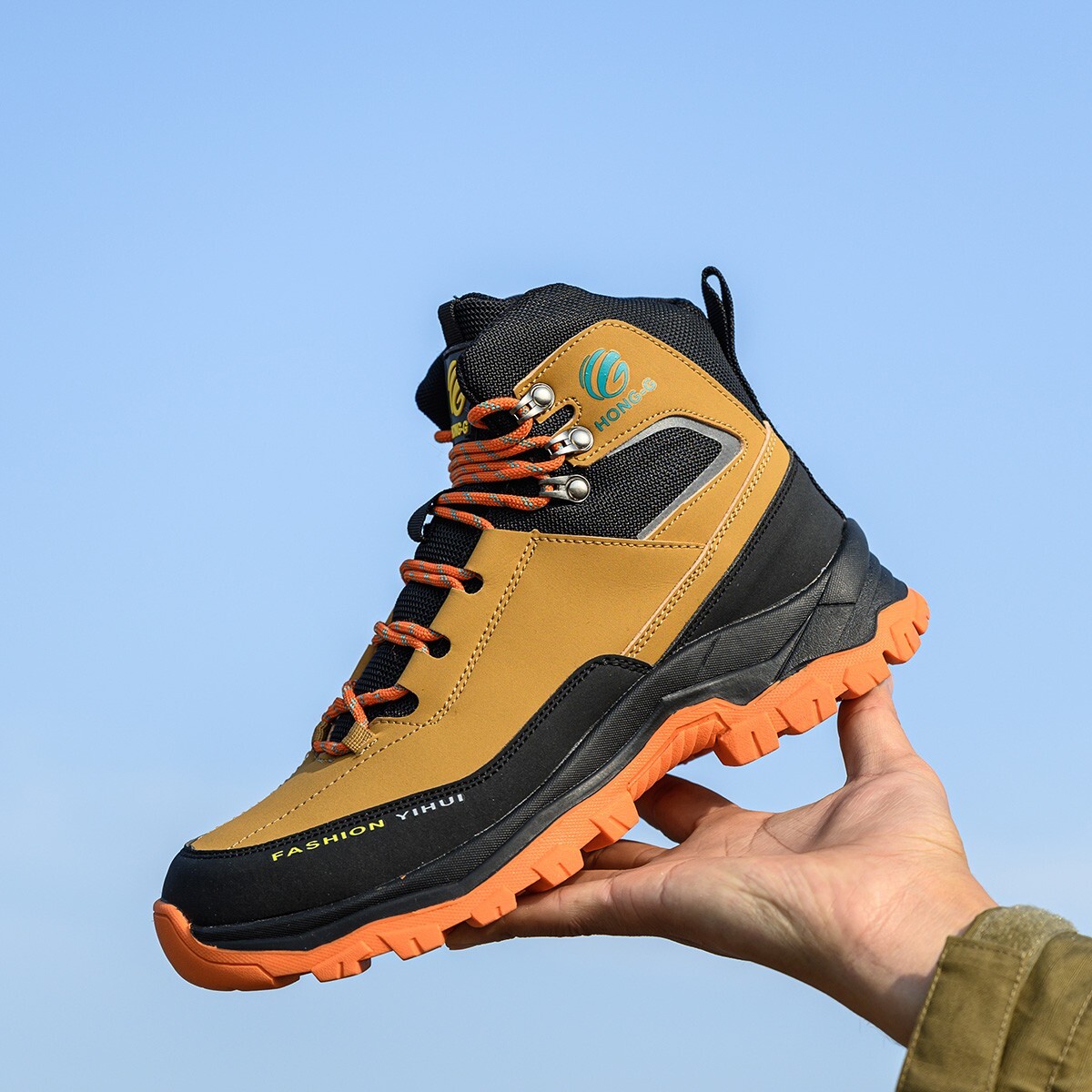 Safety Boots Men Work Indestructible Steel Toe Protective Boots Waterproof boots