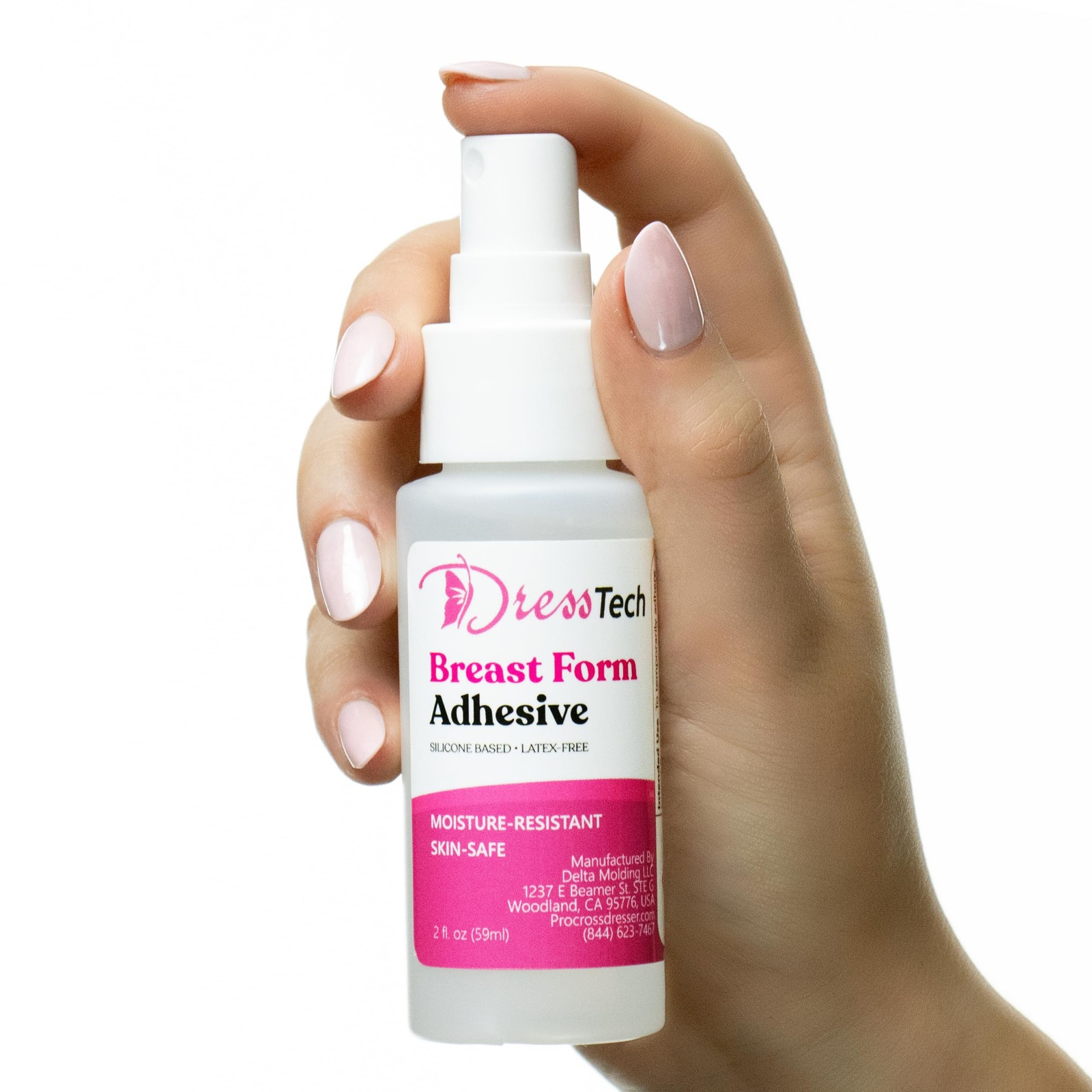 Breast Form Adhesive Long Lasting Medical-Grade 2 oz. Spray