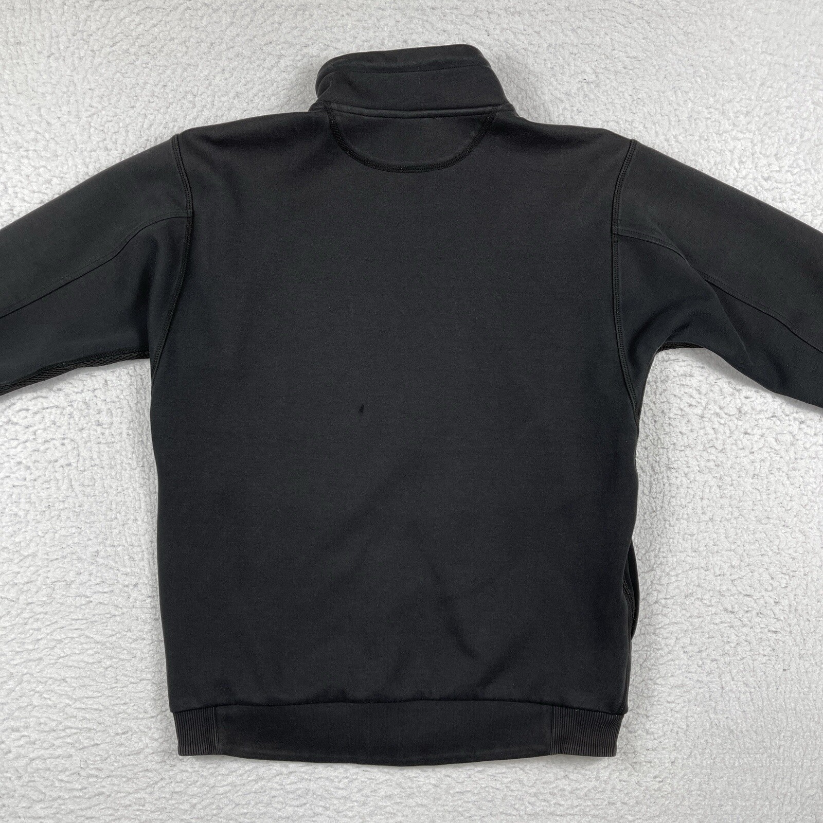G Star Raw Jacket Mens Medium Black Streetwear Casual Moto Track Distressed Worn