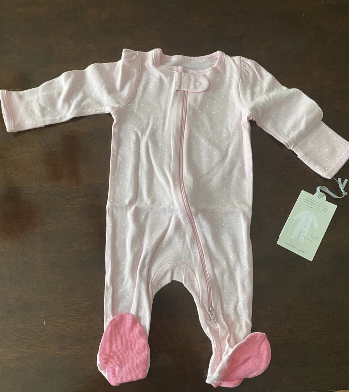Cloud Island Sleeper Pink (Lot of 3) Size 0-3 M NWT