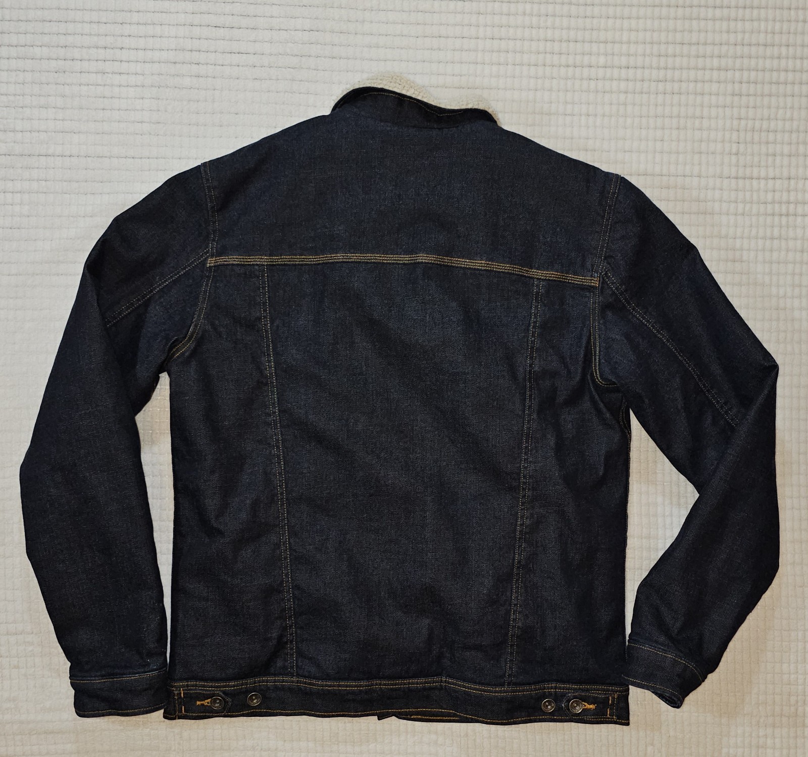 WESC Denim Men’s Jacket With Herpa Lining Size XL
