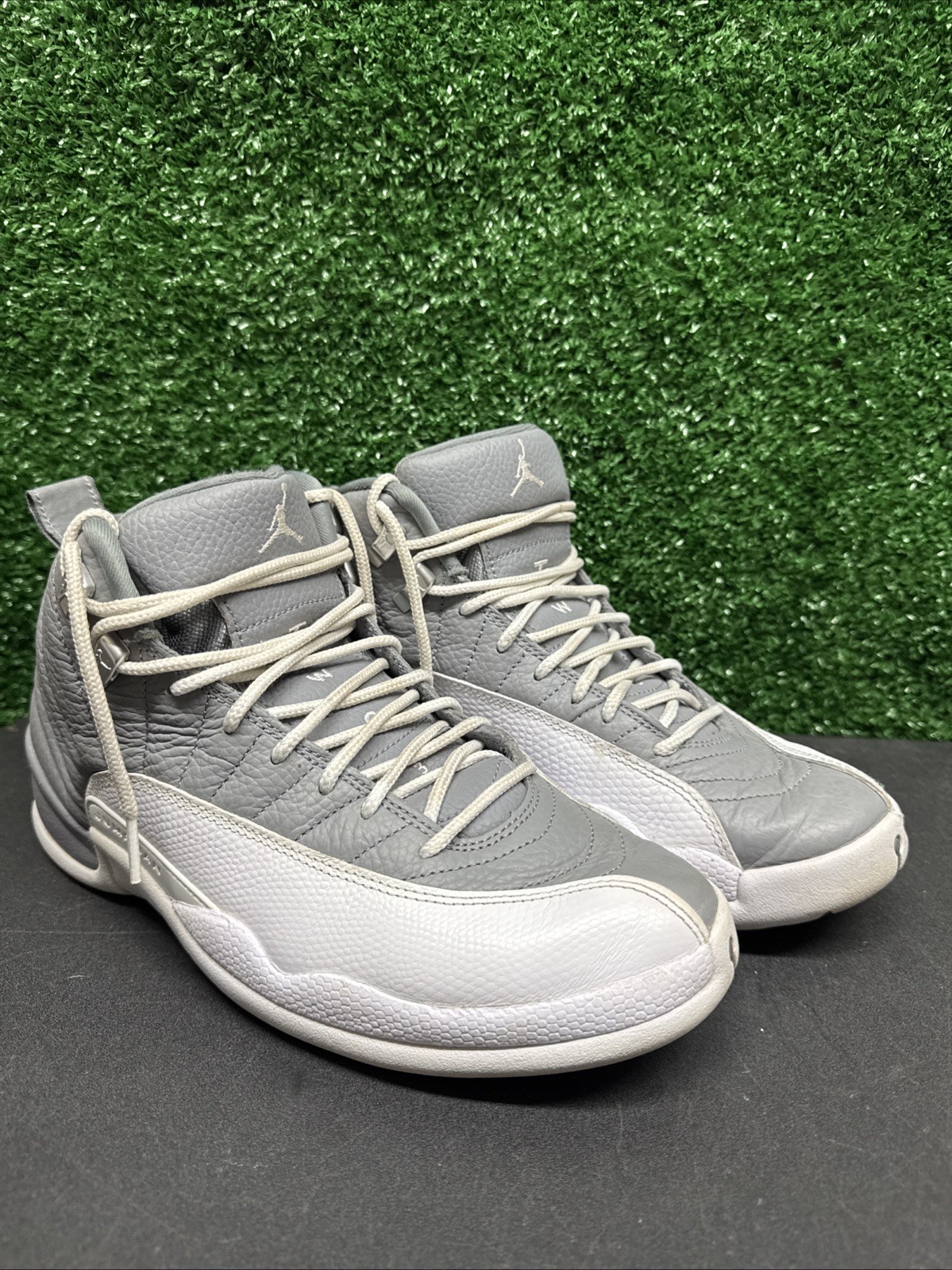 Air Jordan 12 Stealth Retro Size 8 Mens Grey White Sneakers 2022 CT8013-015