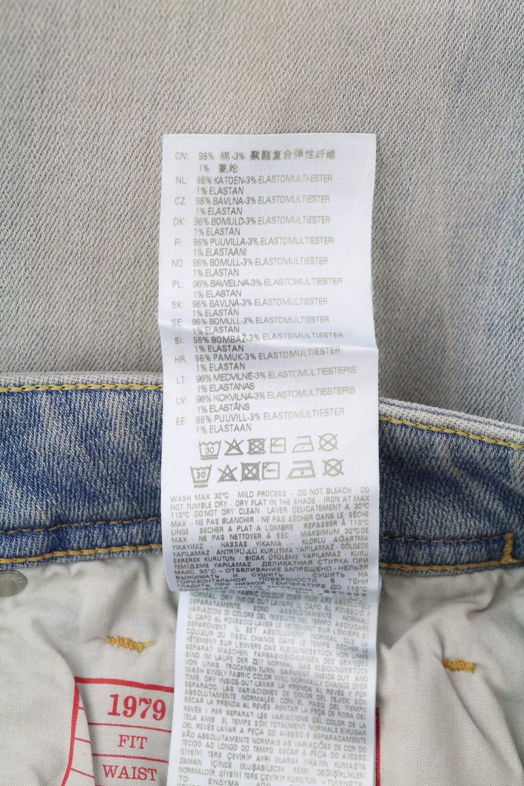 DIESEL 1979 Sleenker 09H75 Men Jeans W32/L30 Skinny Low Blue Washed RRP295