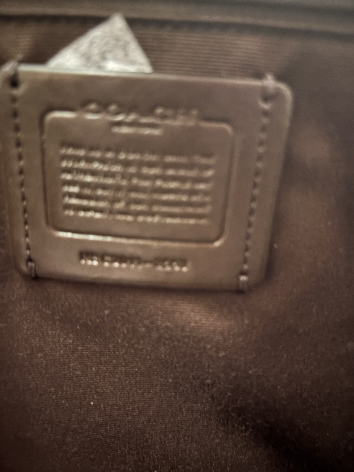 Coach Katy Pebbled Leather Satchel