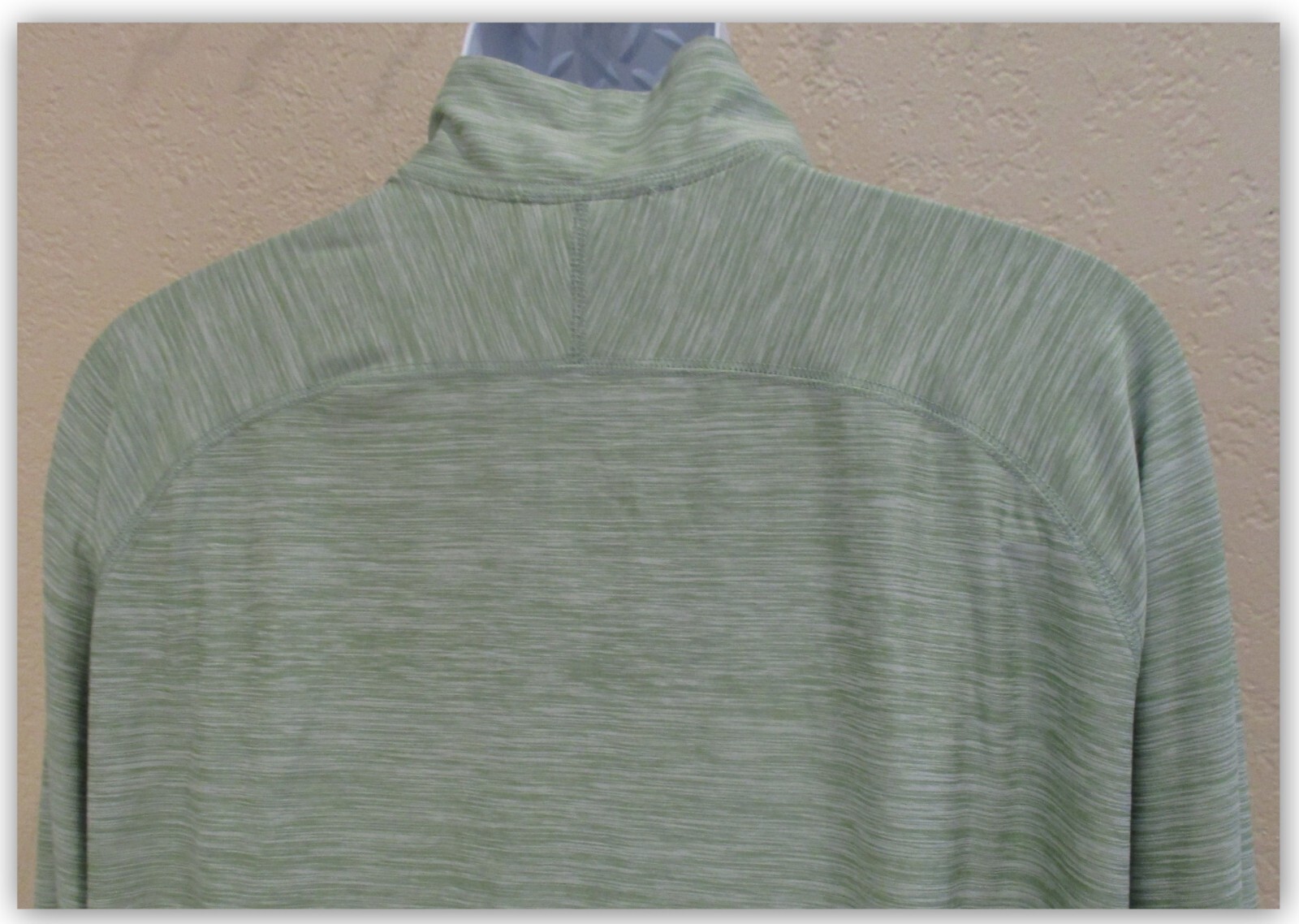 All in Motion men’s XXL athletic Pullover Green Soft Stretch 1/4 zip thumb hooks