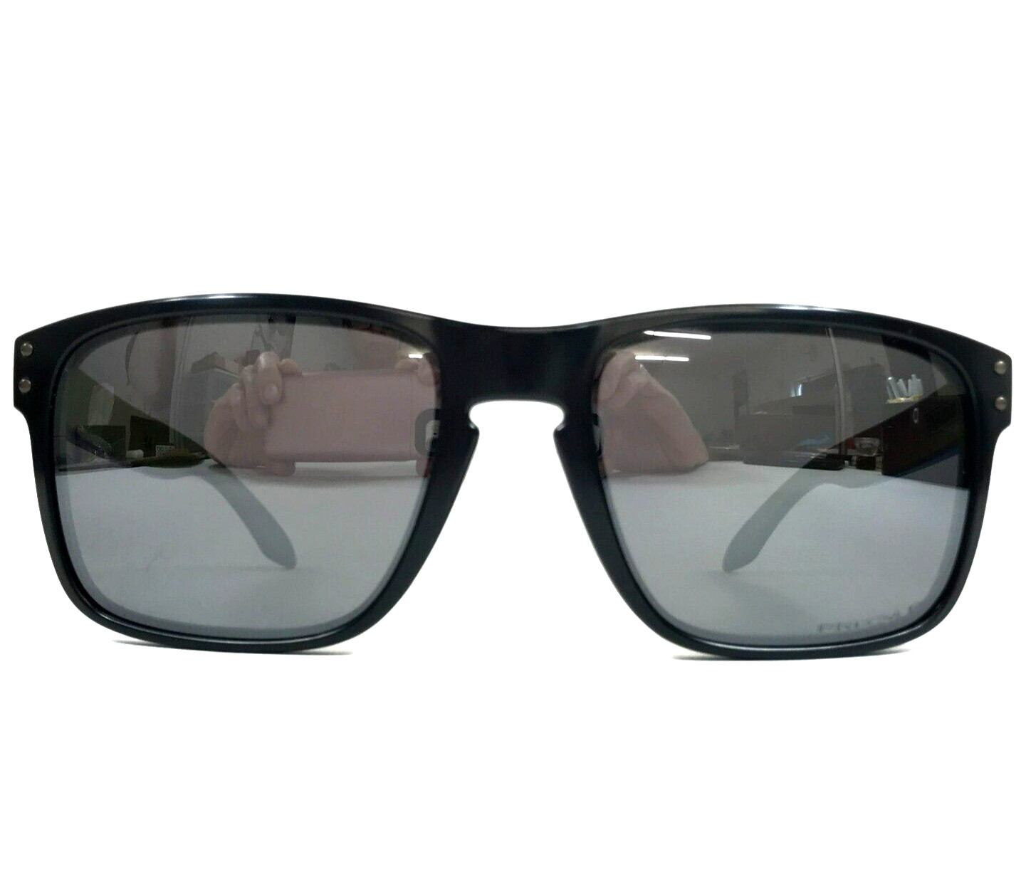 Oakley Sunglasses Holbrook OO9102-D655 Matte Black Frames Prizm Black Polarized