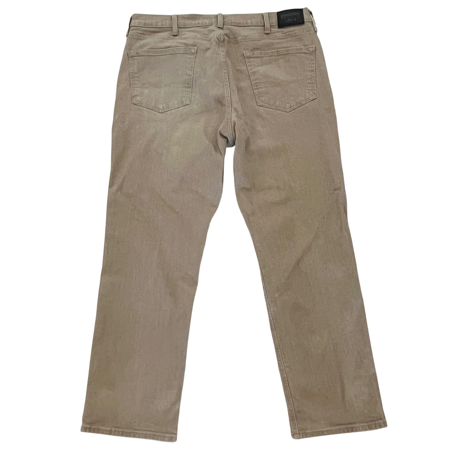 Denizen Levi’s Mens 231 Athletic Fit Jeans 38×29 Tan Stretch Slightly Tapered