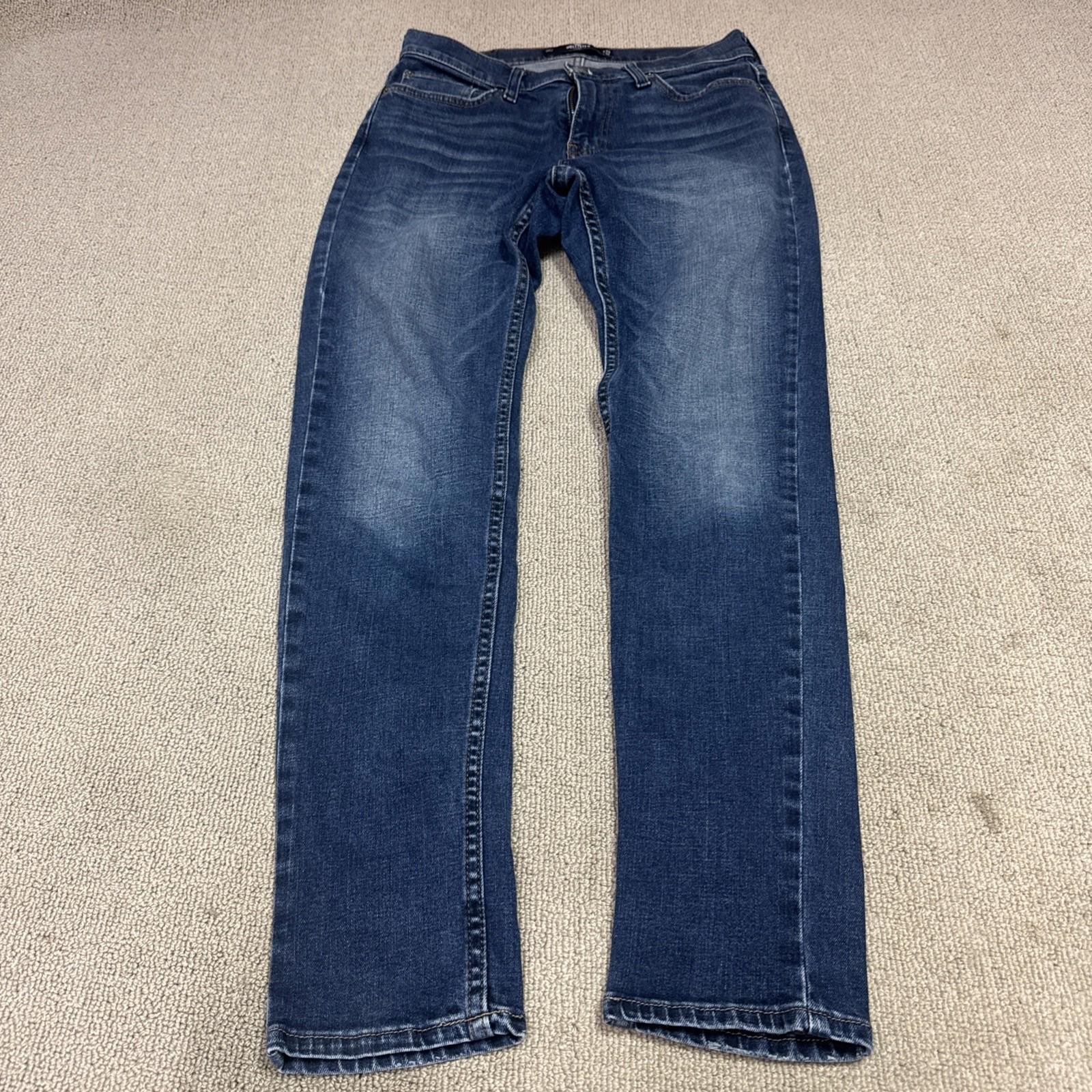 Hollister Jeans Taper Blue Pockets Men’s Size 29×32
