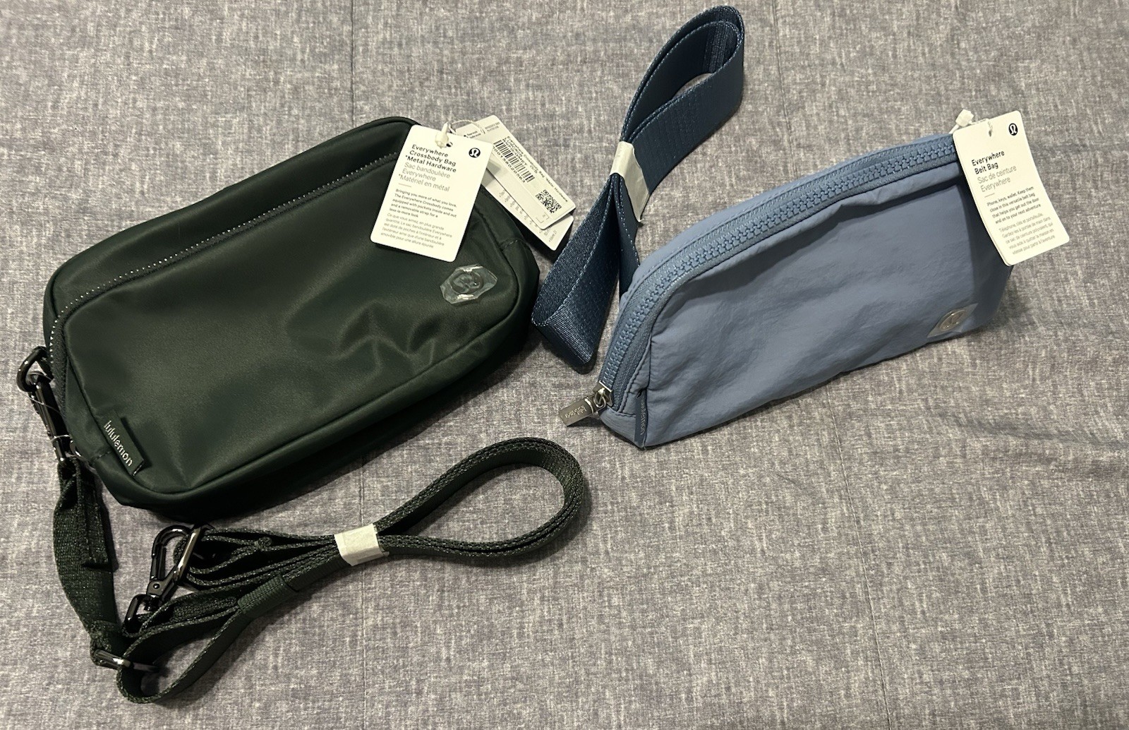 Lululemon Everywhere Belt Bag Large 2L Riverside Silver One Size NWT