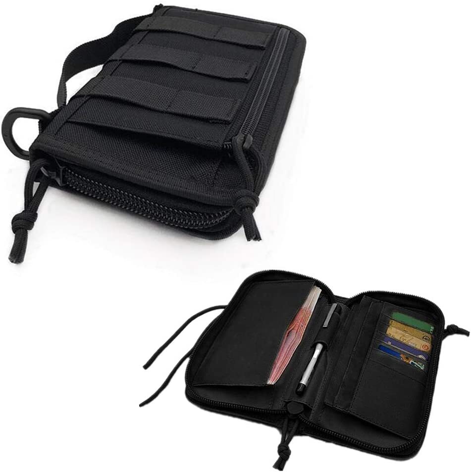 Tactical Clutch Wallet Long Card Holder Case Phone Pack Multi-Functional Handbag