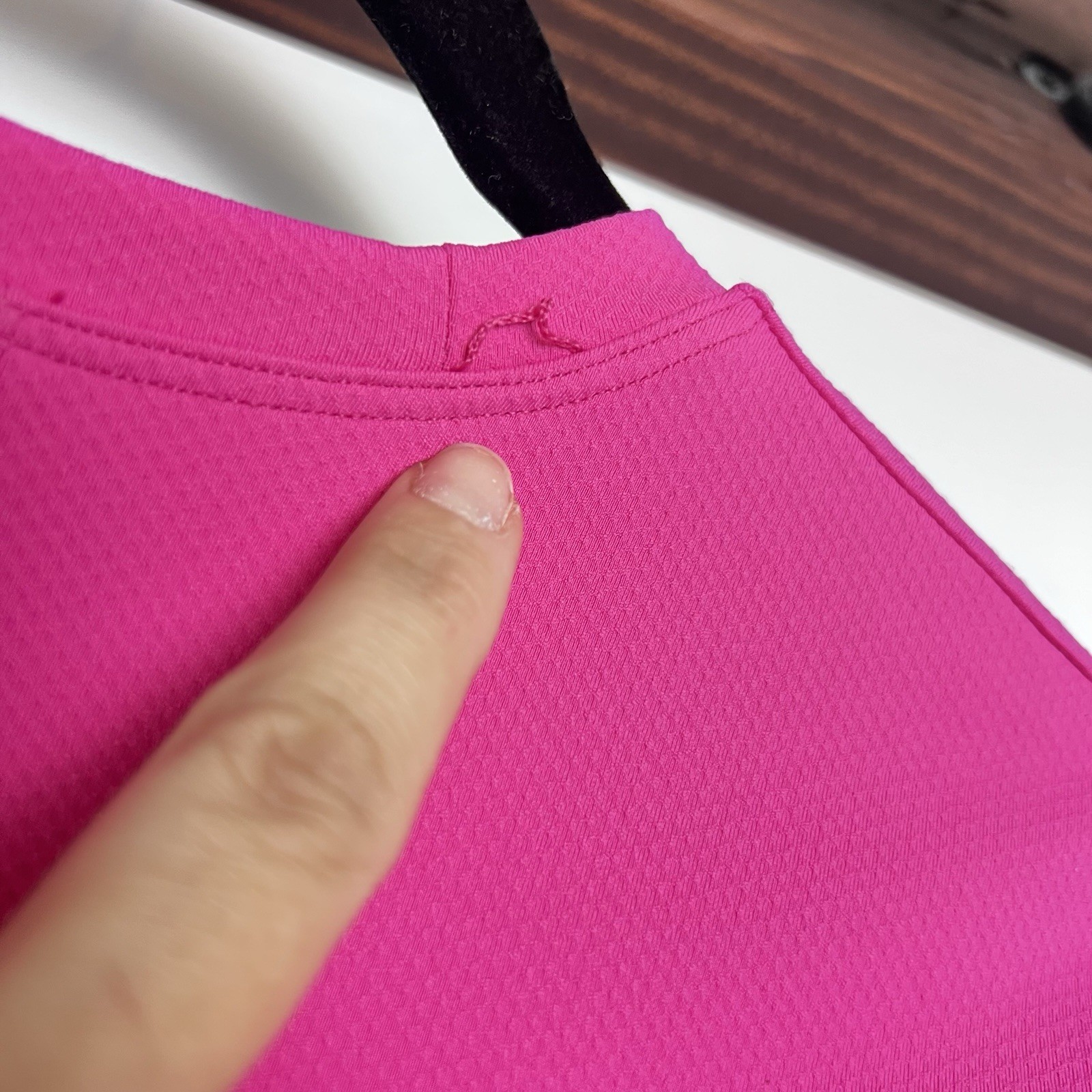Lululemon Abrasion-Resistant Training T-Shirt Ed Curtis Sonic Pink Size 6?