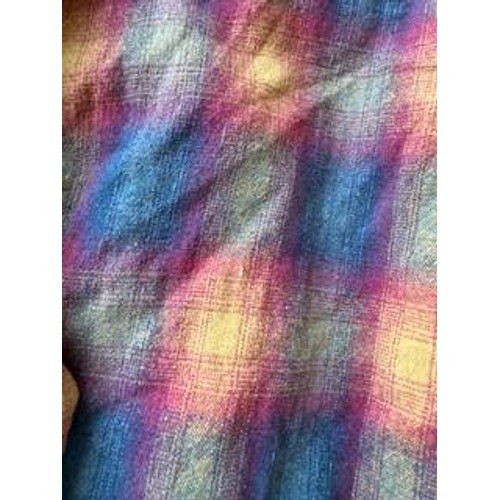 Free Country Quilted Lined Flannel Jacket Multicolor Plaid Full Zip Coat Mens
