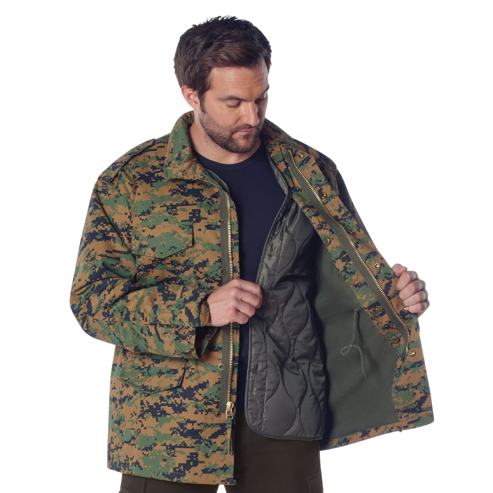 Rothco M-65 Field Jacket with Liner 6 colors # 8444