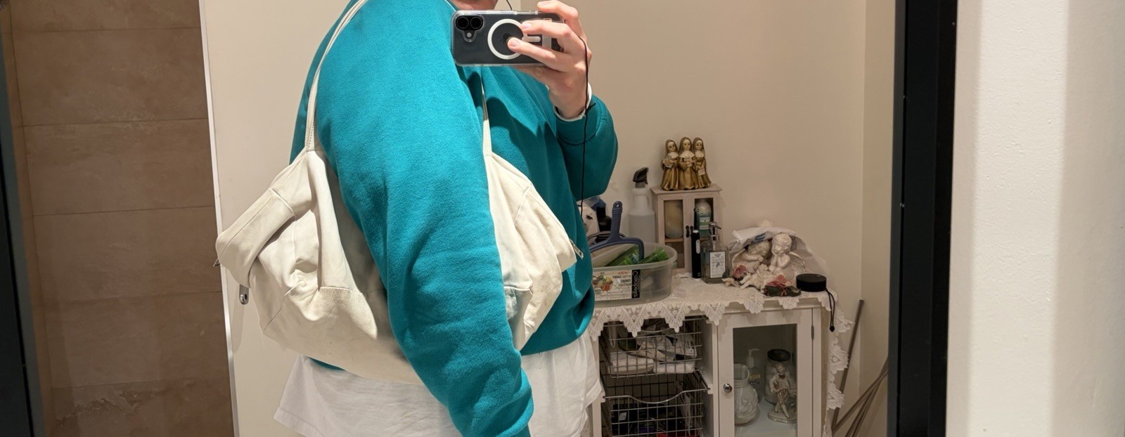 Thrashed/Used Ann Demeulemeester Boston Bag- Final Sale/No Exceptions