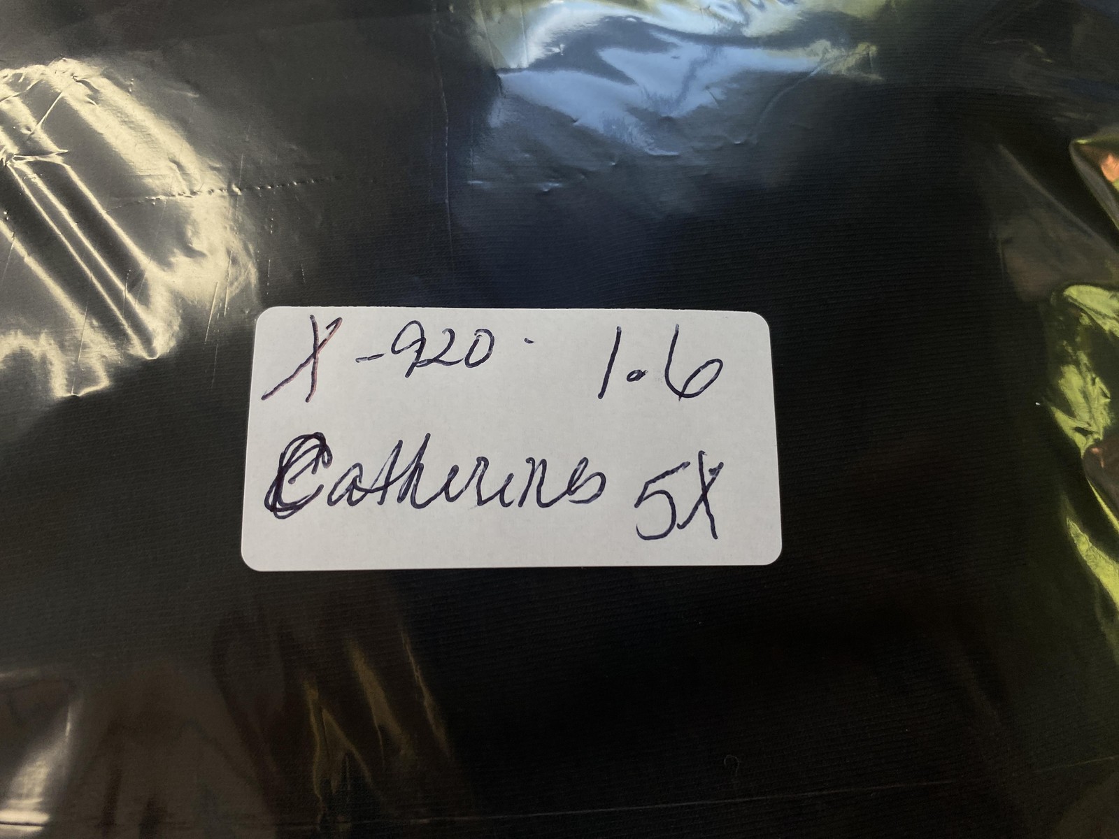 Catherines Pants Womens 5X Black Suprema Collection Pull On Pockets Knit 54×30