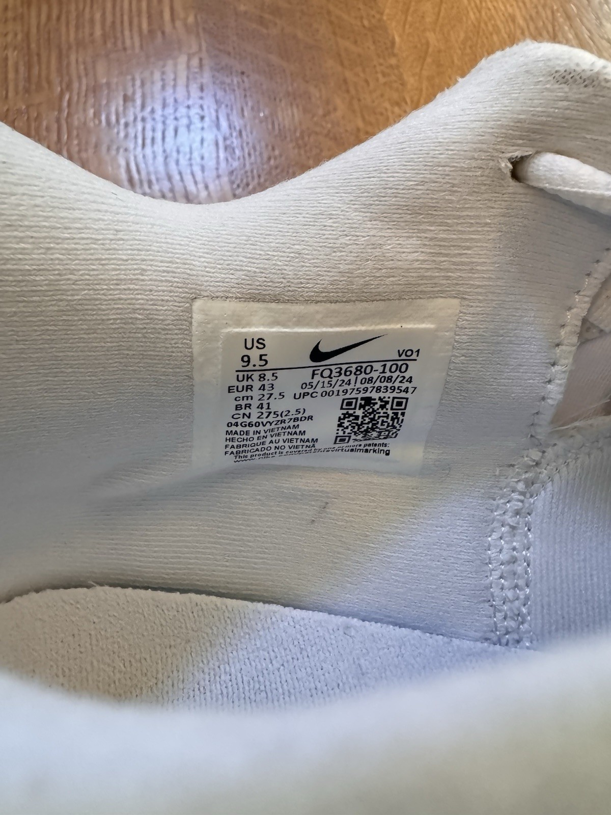 Nike Giannis Immortality 4 Humility Men’s Low Top Lace Up Mesh White/Black