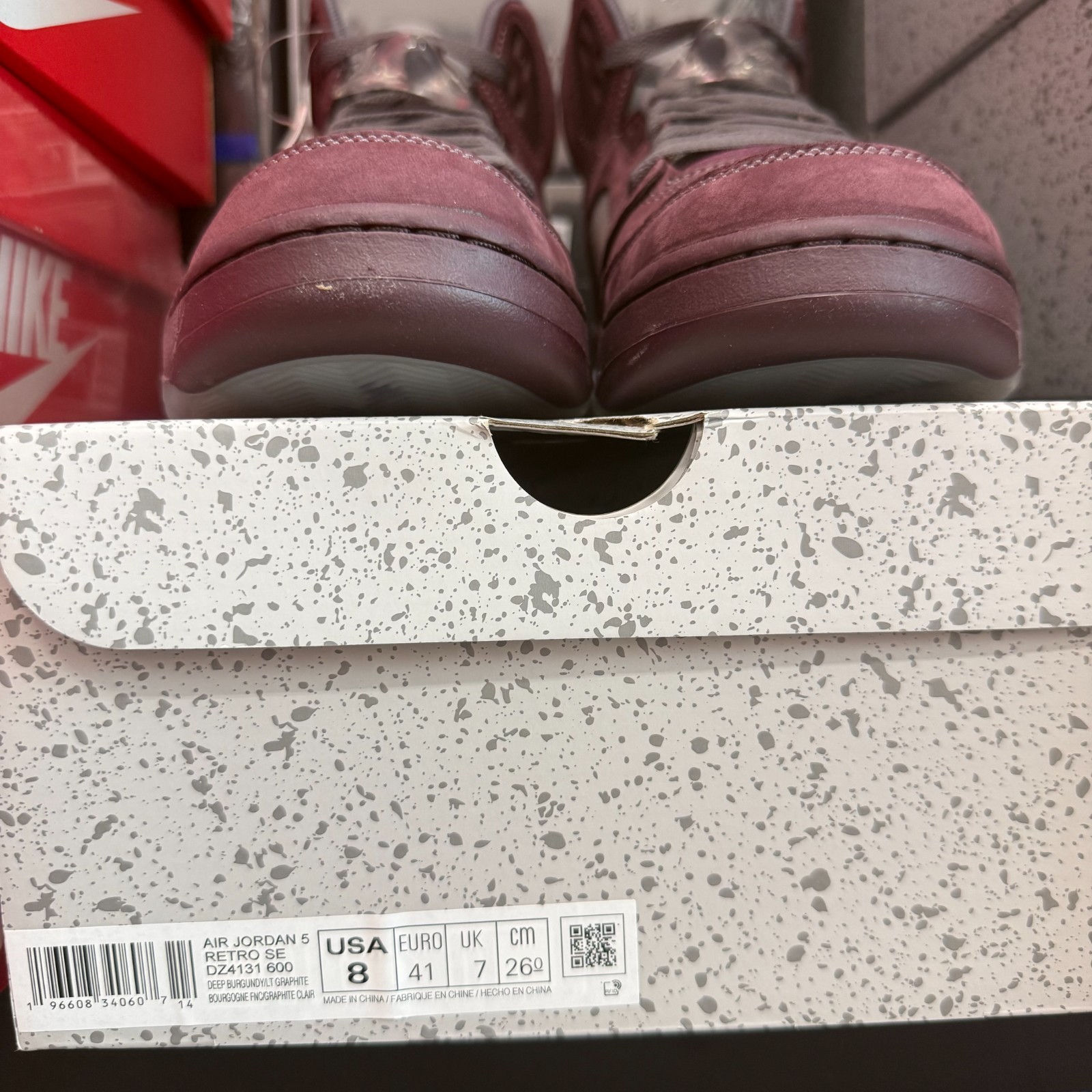Air Jordan 5 Retro SE 2023 Burgundy DZ4131-600