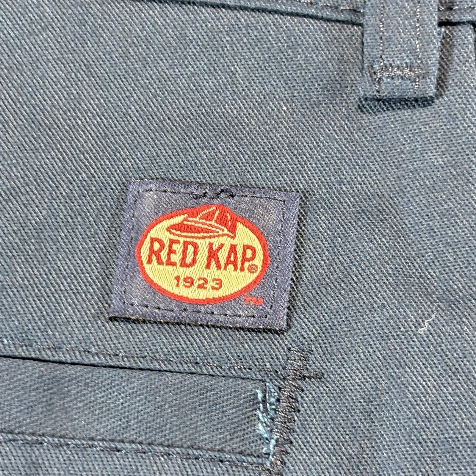 Red Cap PT20NV5 Work Short Pants Size 38X10 Blue