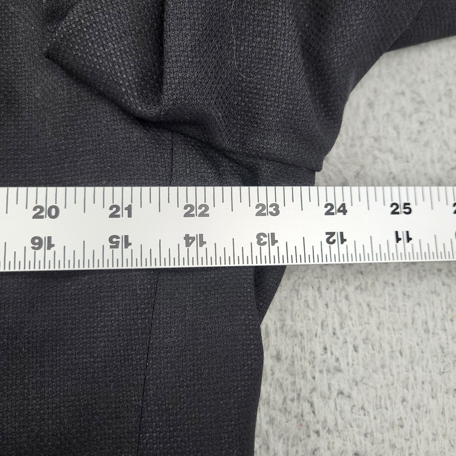 Corporate Image Tom James Blazer Mens Large Wool Black Suit Jacket Sport Coat