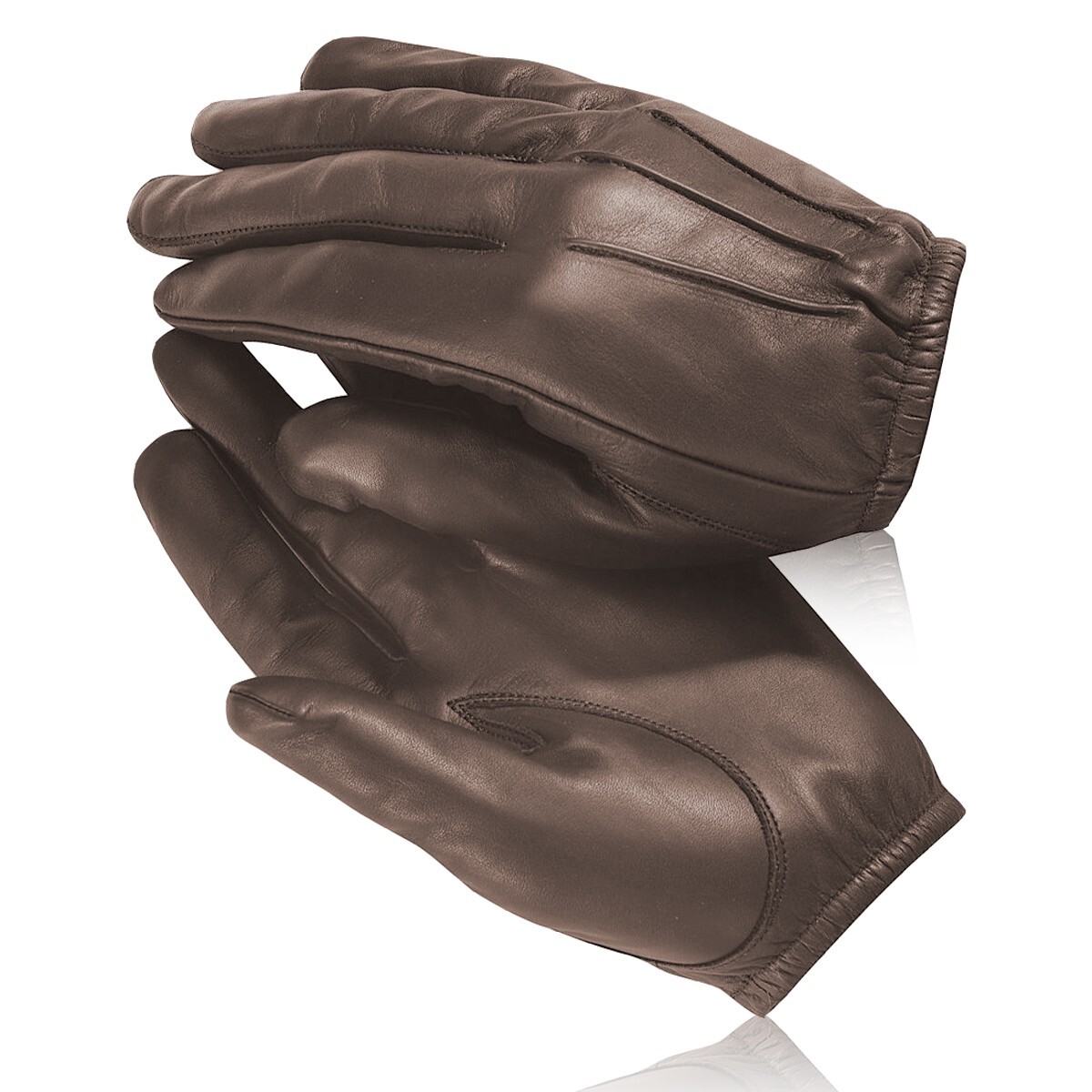 made with Kevlar Police Anti Slash Fire Resistant Leather Gloves Security SIA