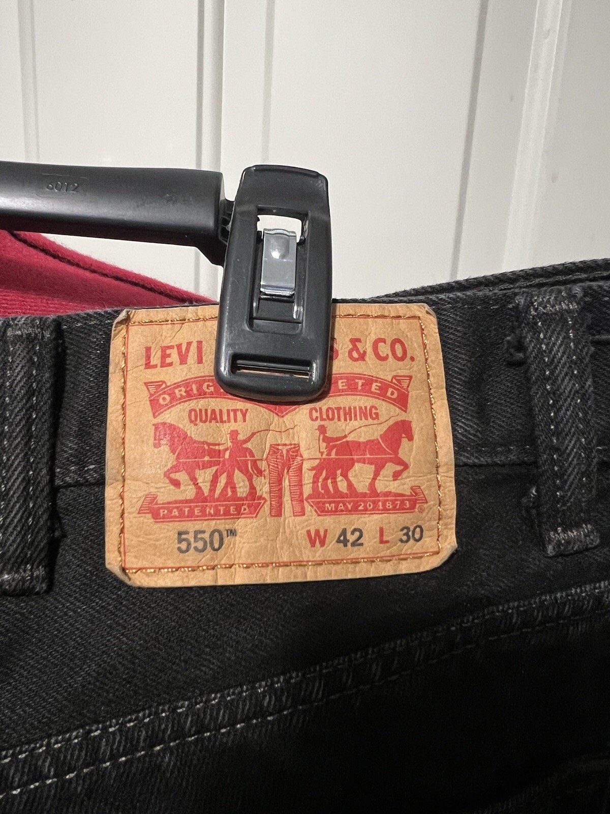 Levi Strauss Jeans Vintage Black Men’s W42” X L30” Worn Very Little Great Condit