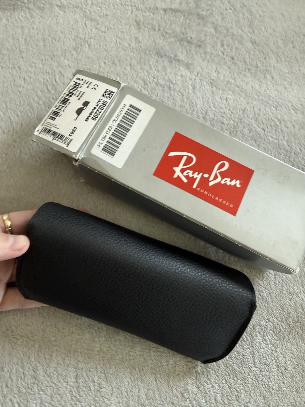Ray-Ban ORB2299 Lady Burbank Sunglasses in Havana Green