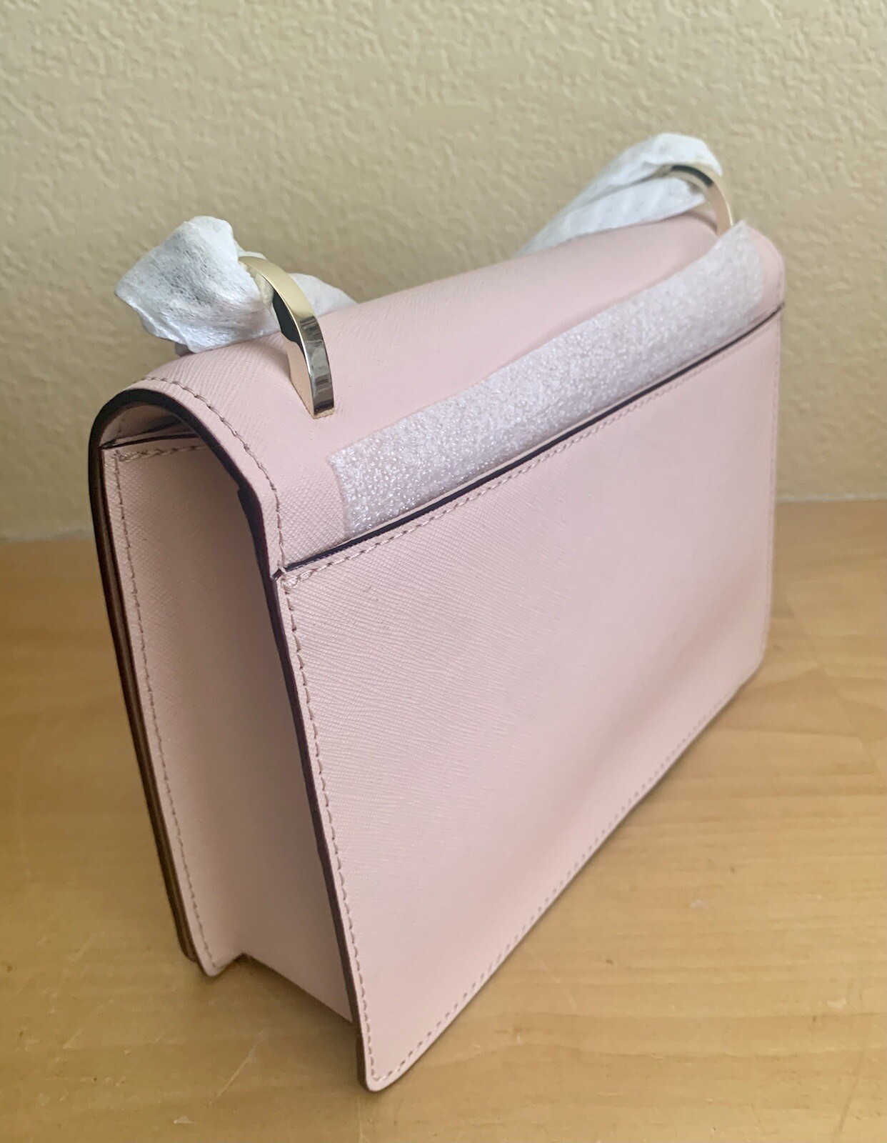 Kate Spade PXRU8296 Cameron St. Marci Pink Leather XBody Women’s Handbag – New!