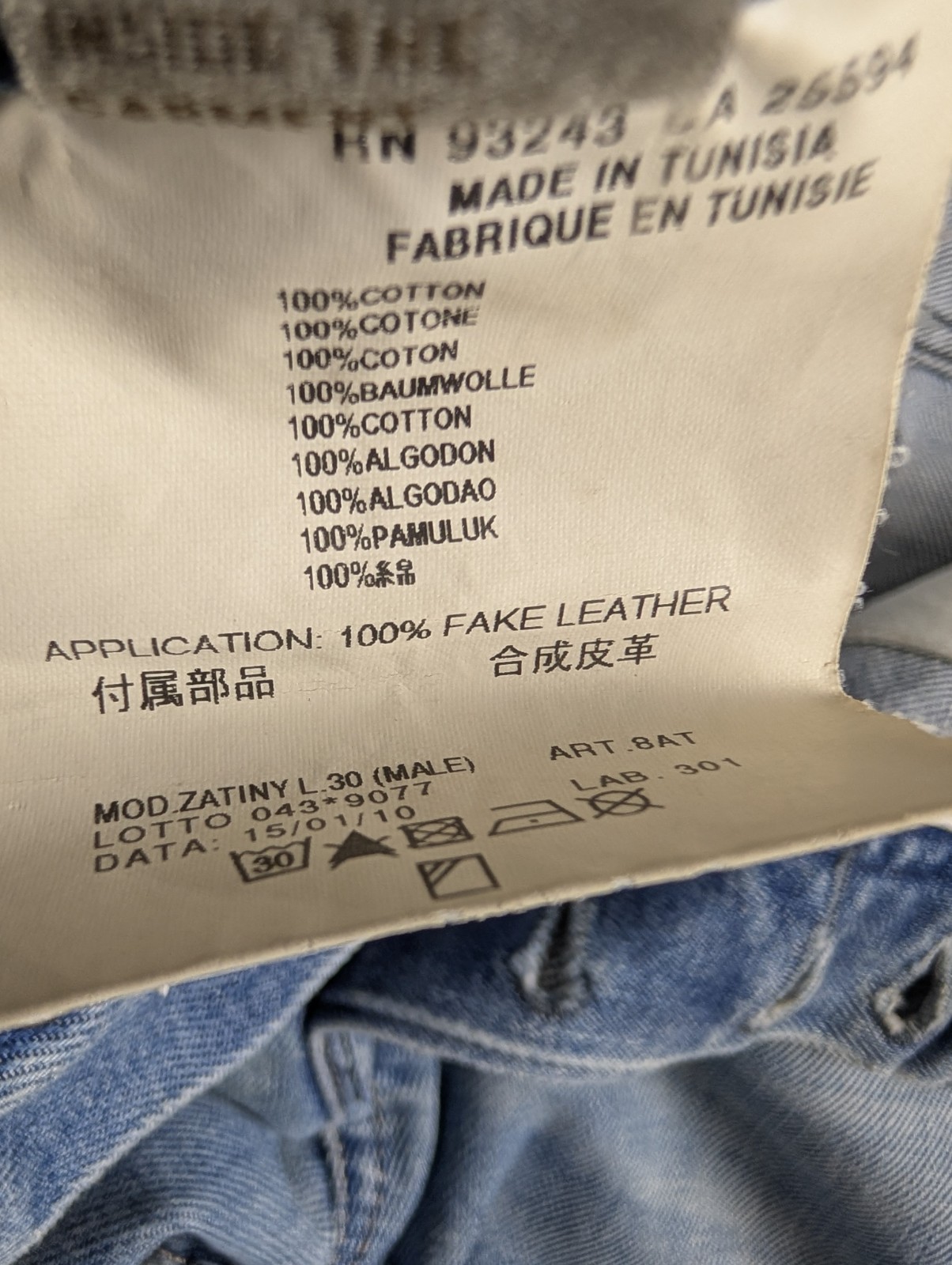 Diesel Zatiny 8AT Bootcut Jeans Men Tag 32 Measured 34×30 Distressed