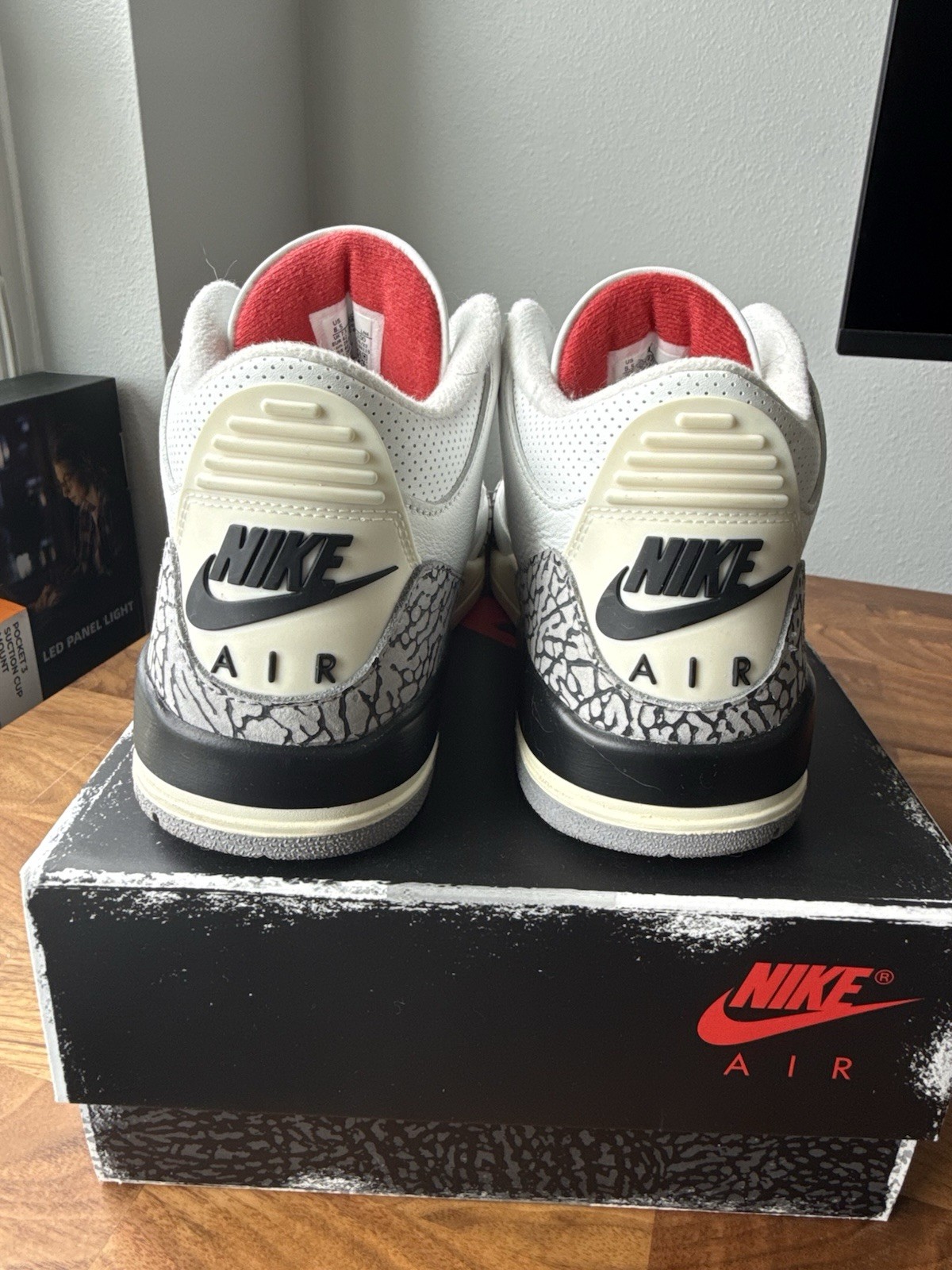 Nike Air Jordan 3 Retro White Cement Reimagined White/Red/Black DN3707-100