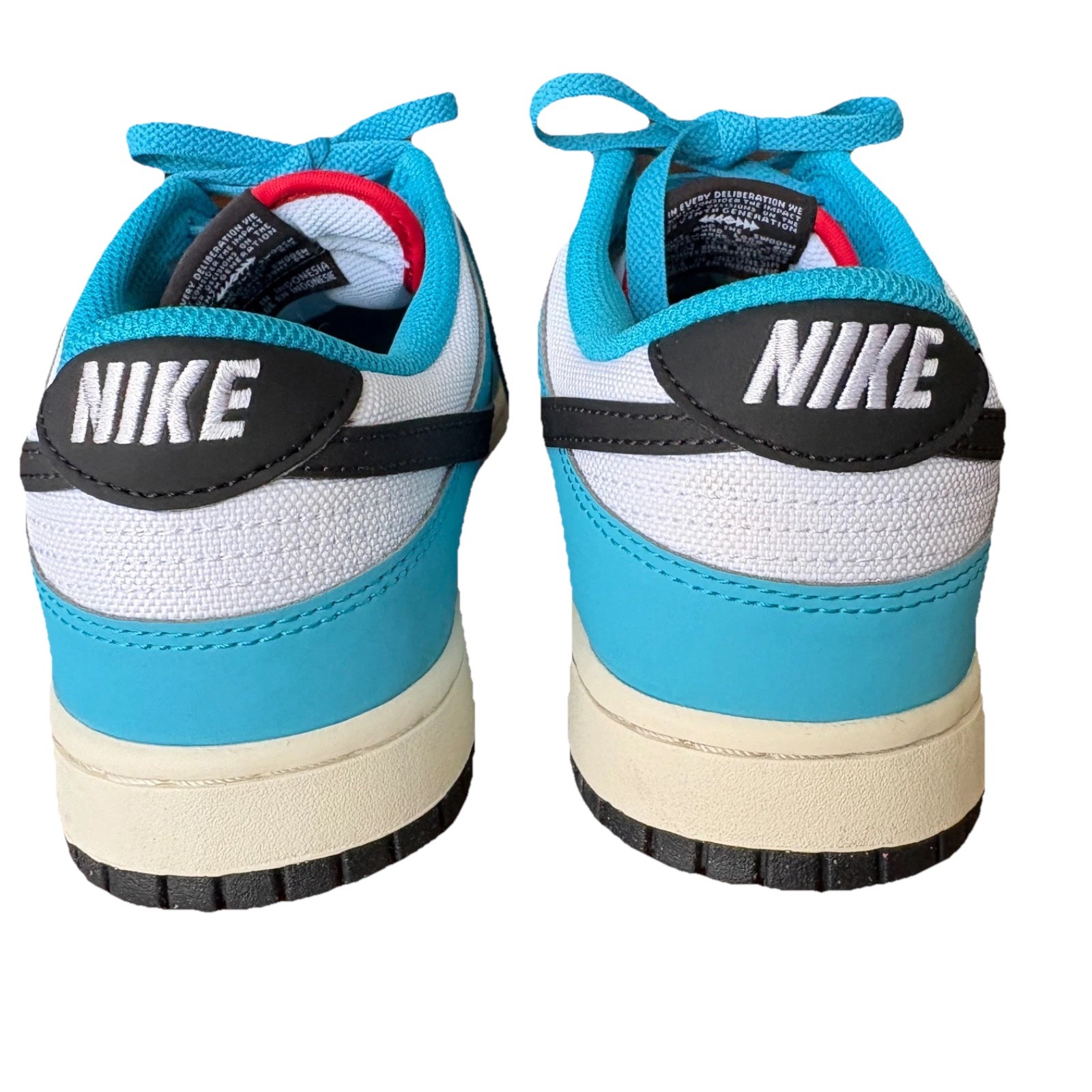 Nike Men’s Dunk Low Next Nature N7 Size 9.5 Sail/Turquoise HJ9088-488