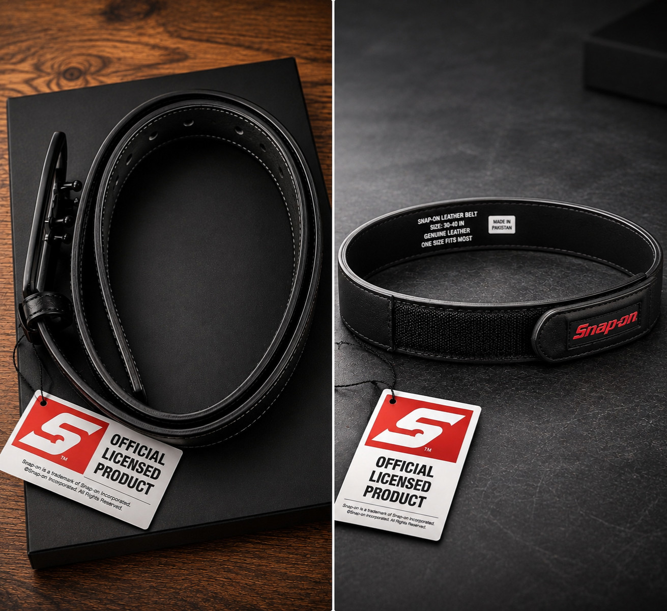 Heavy-Duty Leather Snap-On Buckle /Hook & Loop Belt Buy More & Save Up To 55% ✅