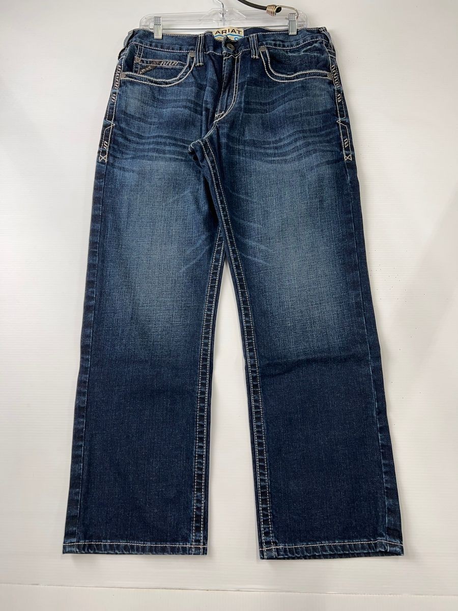 ARIAT M2 Relaxed Stretch Stillwell Boot Cut Jeans Men’s Size 34×30